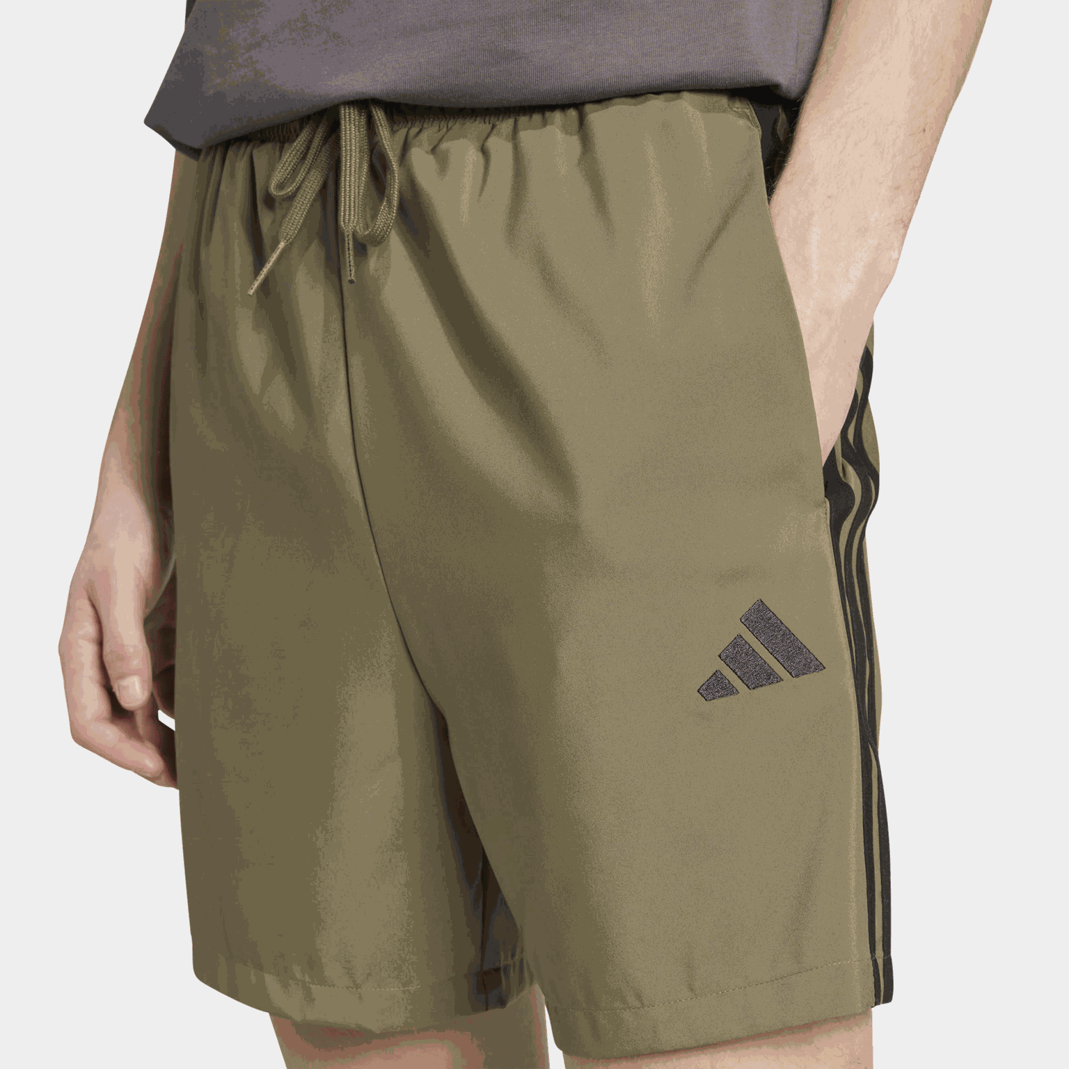 Essentials 3-Stripes Shorts, shorts, herre - full image 4