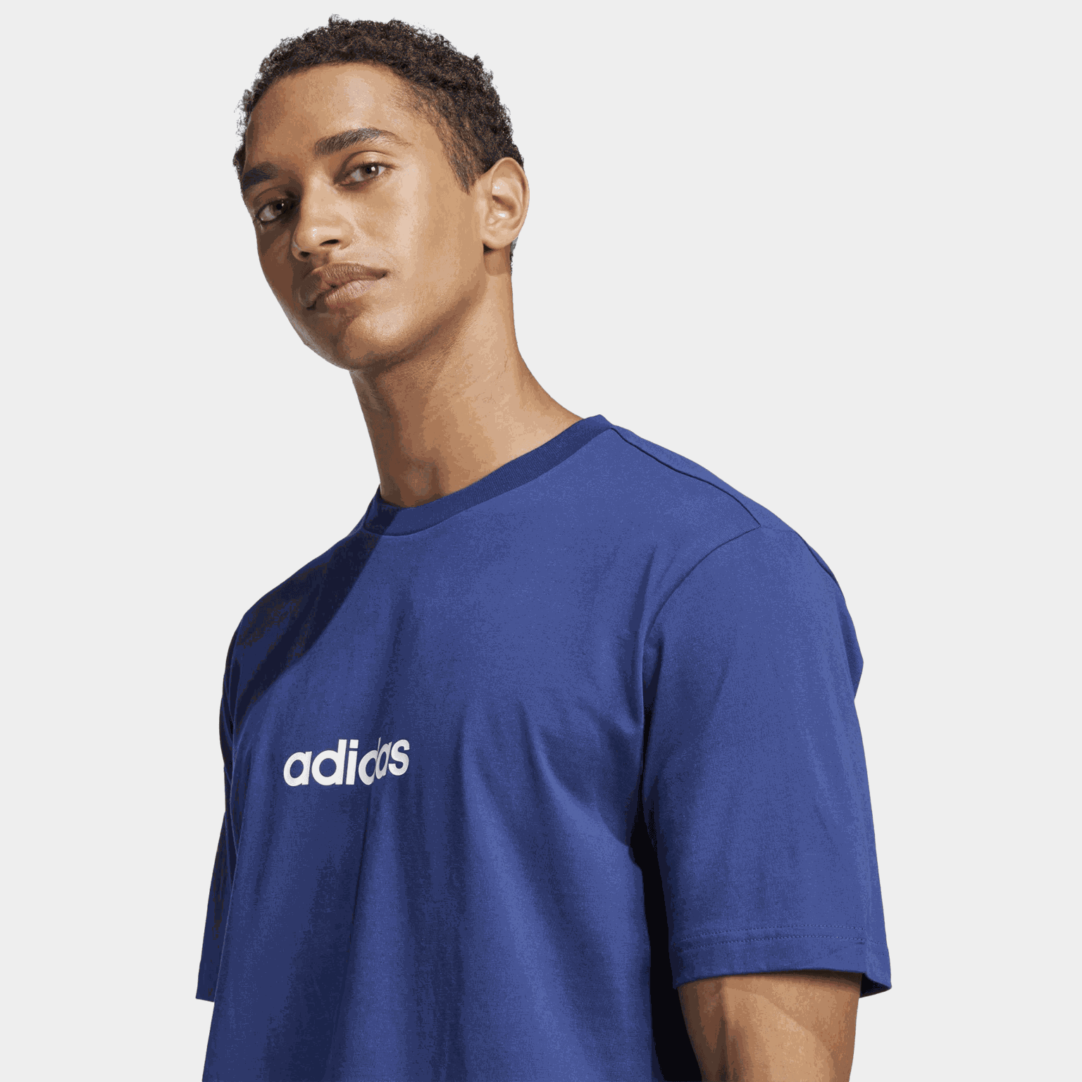 Essentials Single Jersey Logo T-Shirt, t-skjorte, herre - full image 4