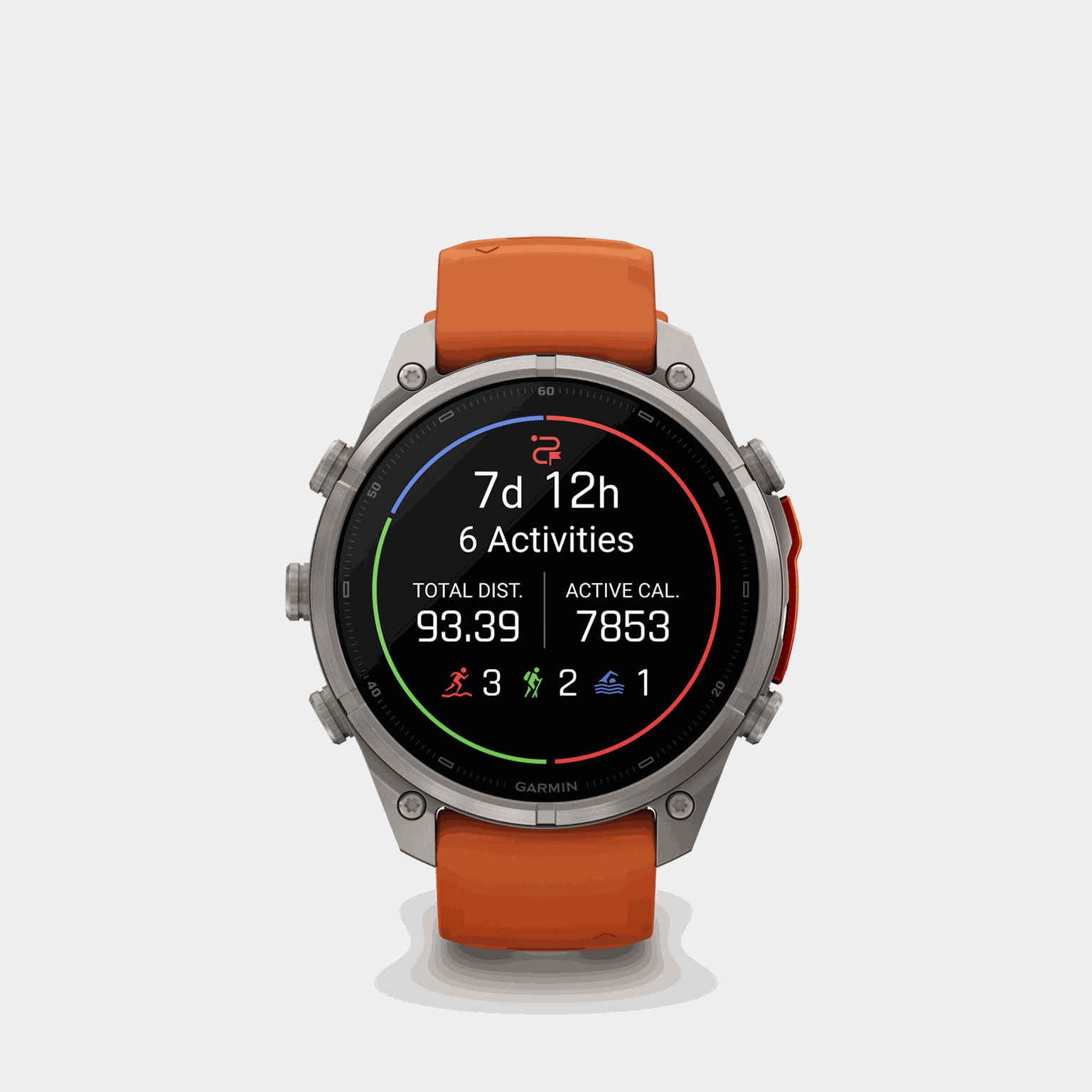 fenix 9 Pro 47mm Titanium, smartklokke - full image 2