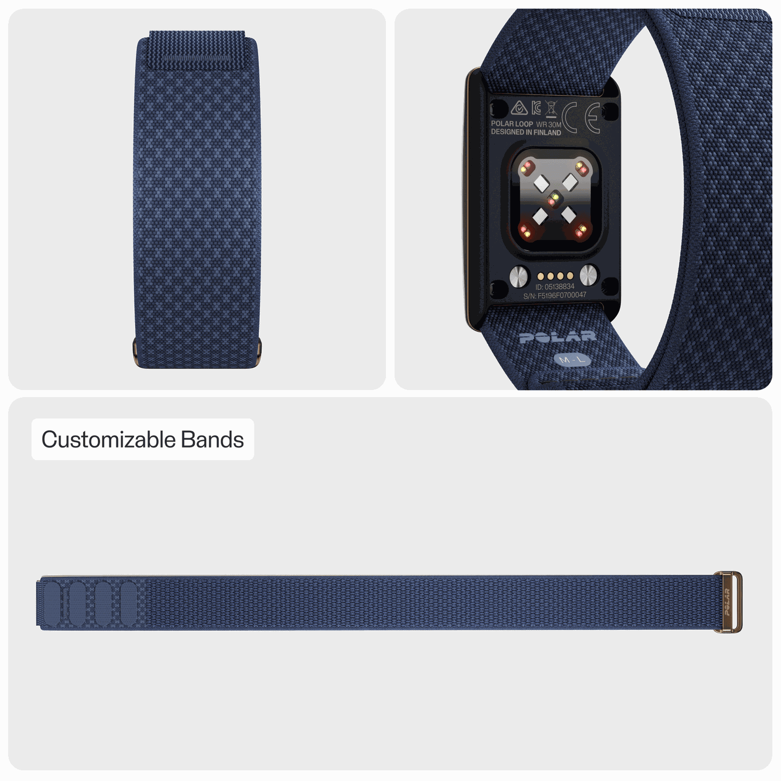 Wristband Loop Gen2 S-L, armbånd til aktivitetsmåler - full image 4