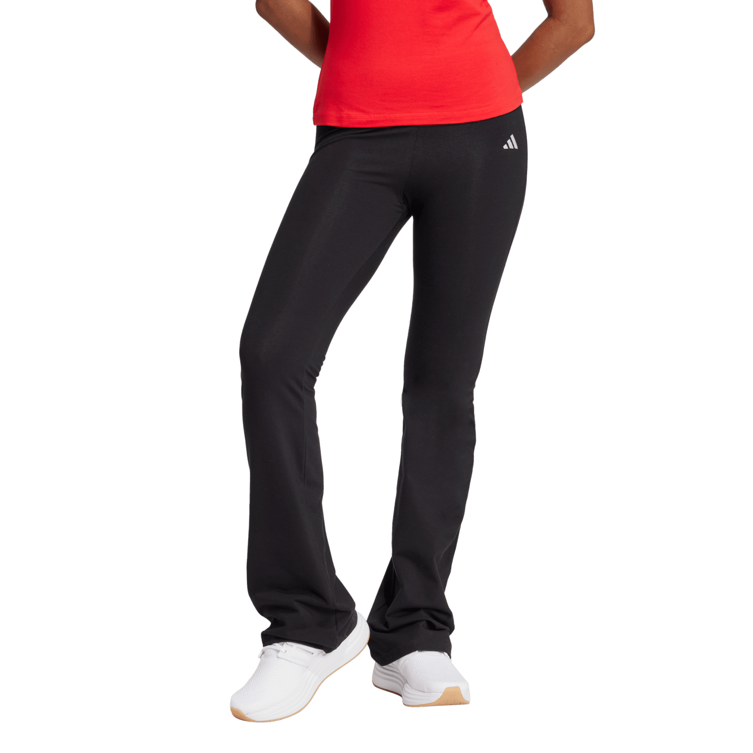 adidas Essentials Small Logo Flared Leggings, joggebukse, dame