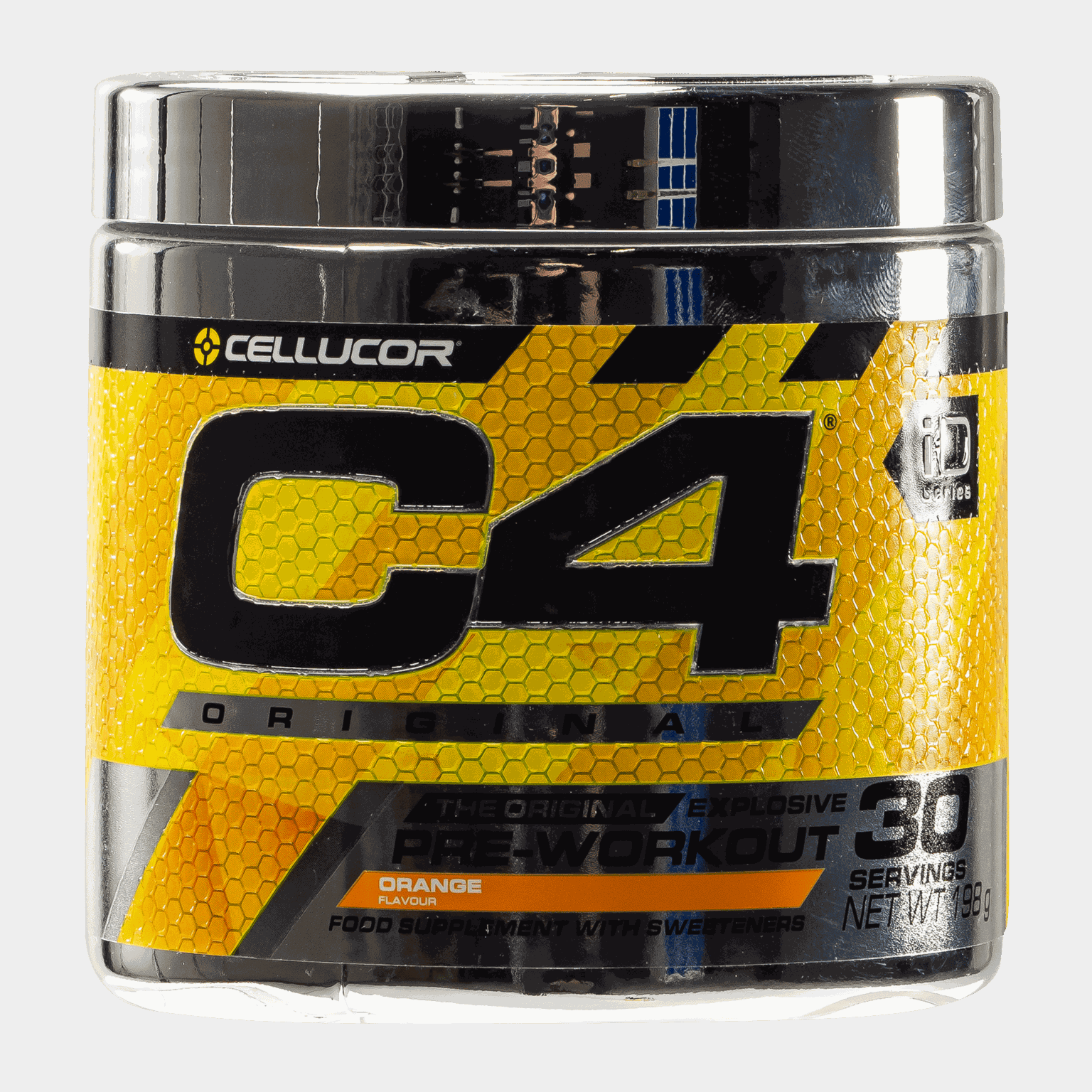 C4 Original Orange, pre-workout-pulver - full image 1
