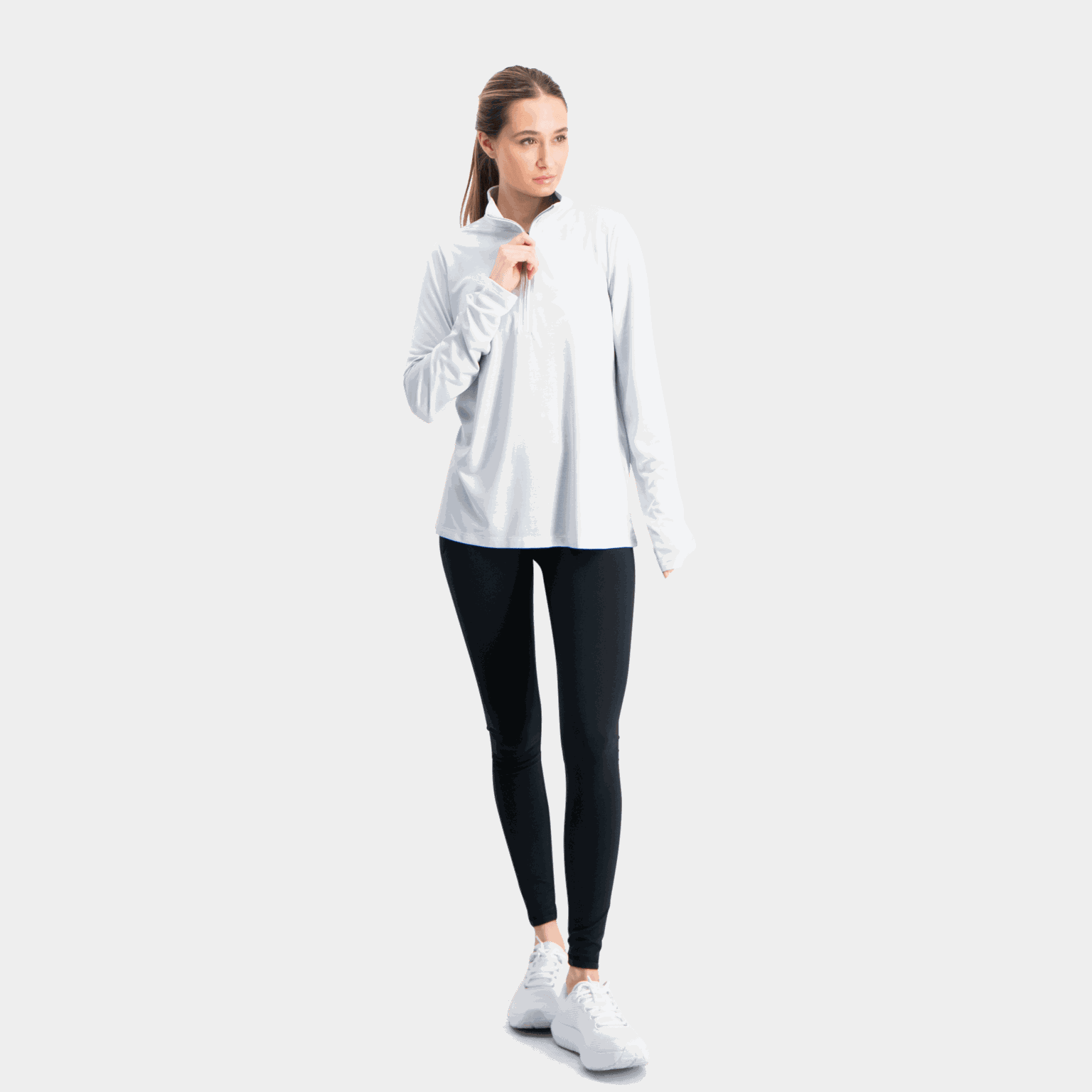 Tech 1/2 Zip - Twist, treningsgenser, dame - full image 4