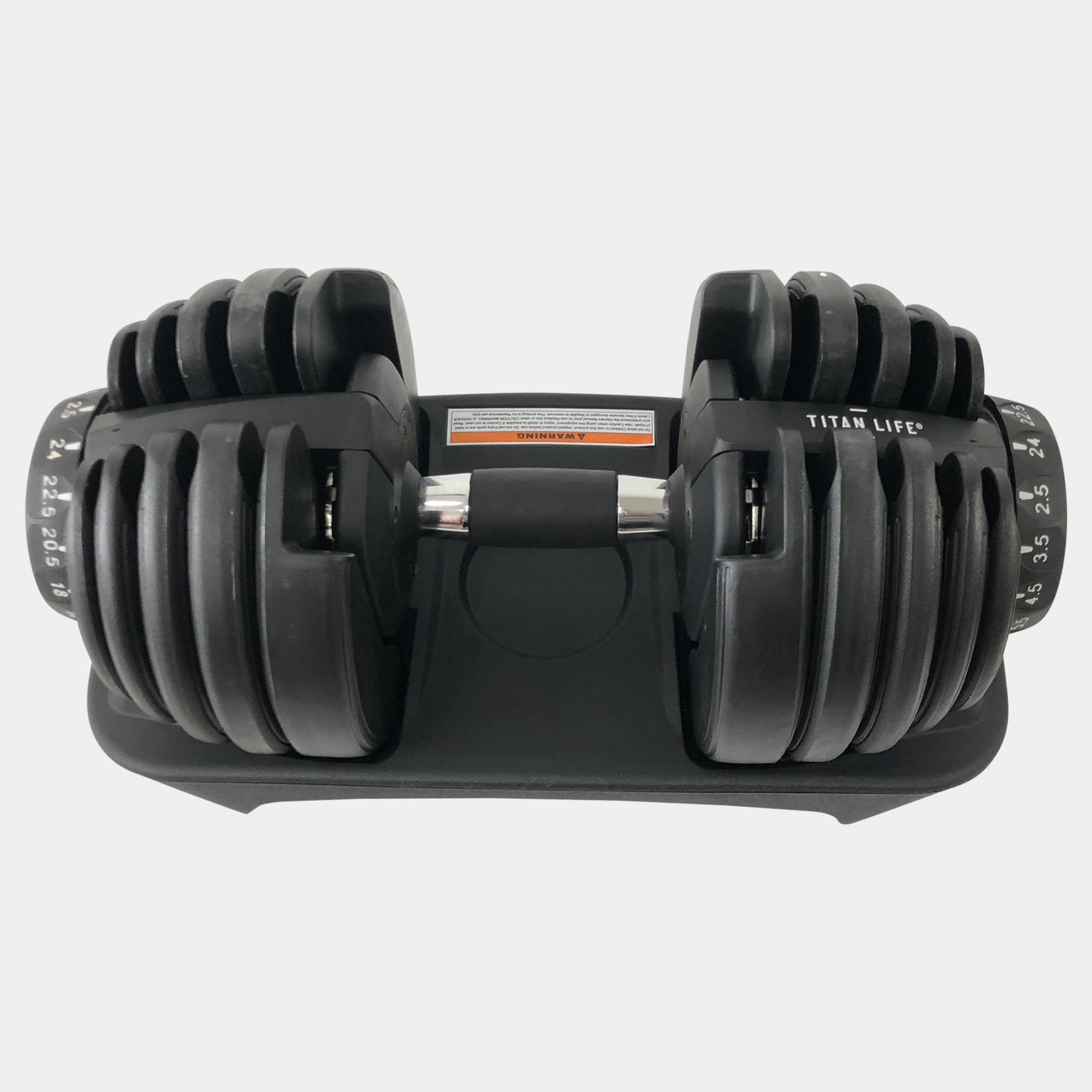 Adjustable Dumbbell 2, 5-24 kg, justerbar dumbbell - full image 1