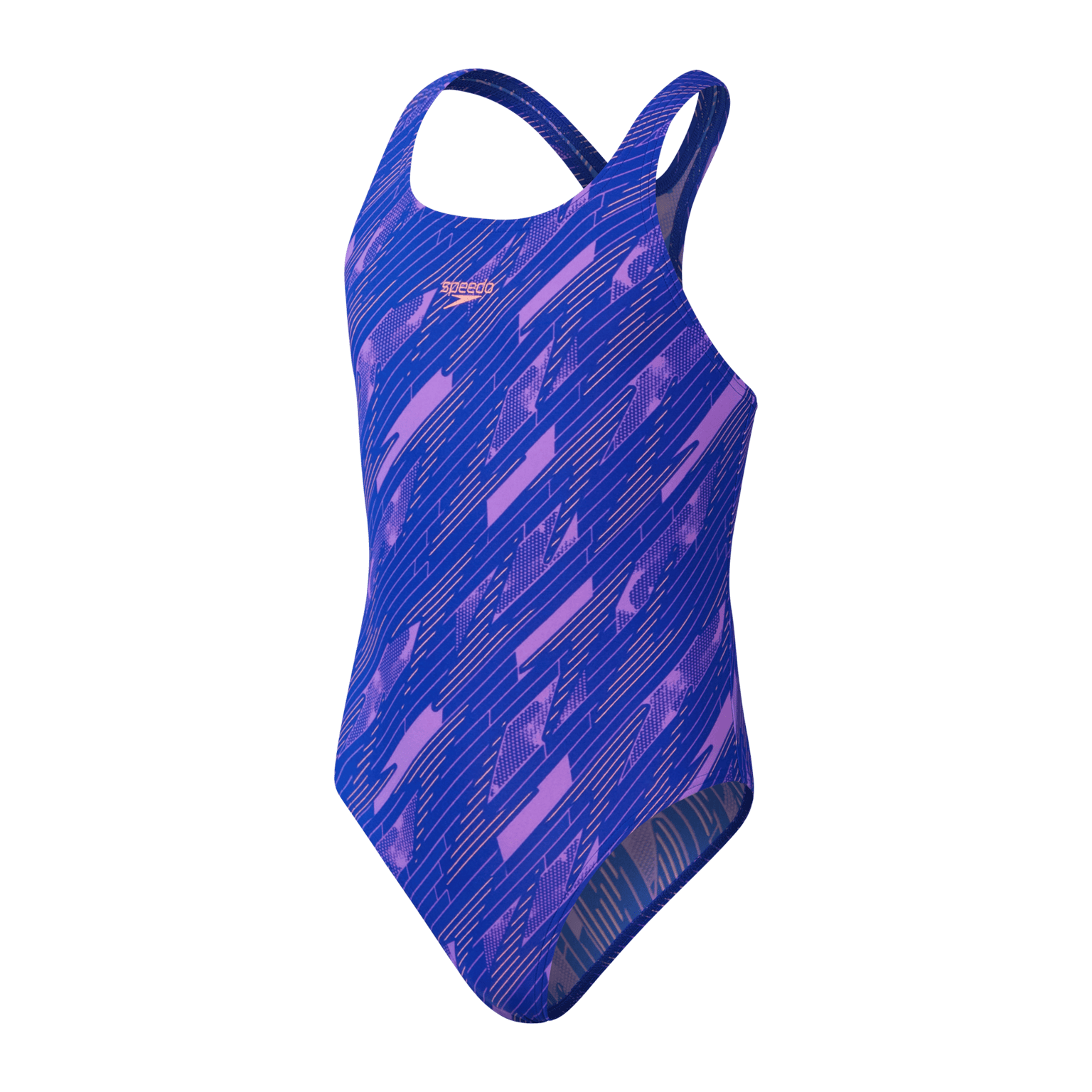 Speedo Girls HyperBoom Allover Medalist, badedrakt, jente, badedrakt, jente