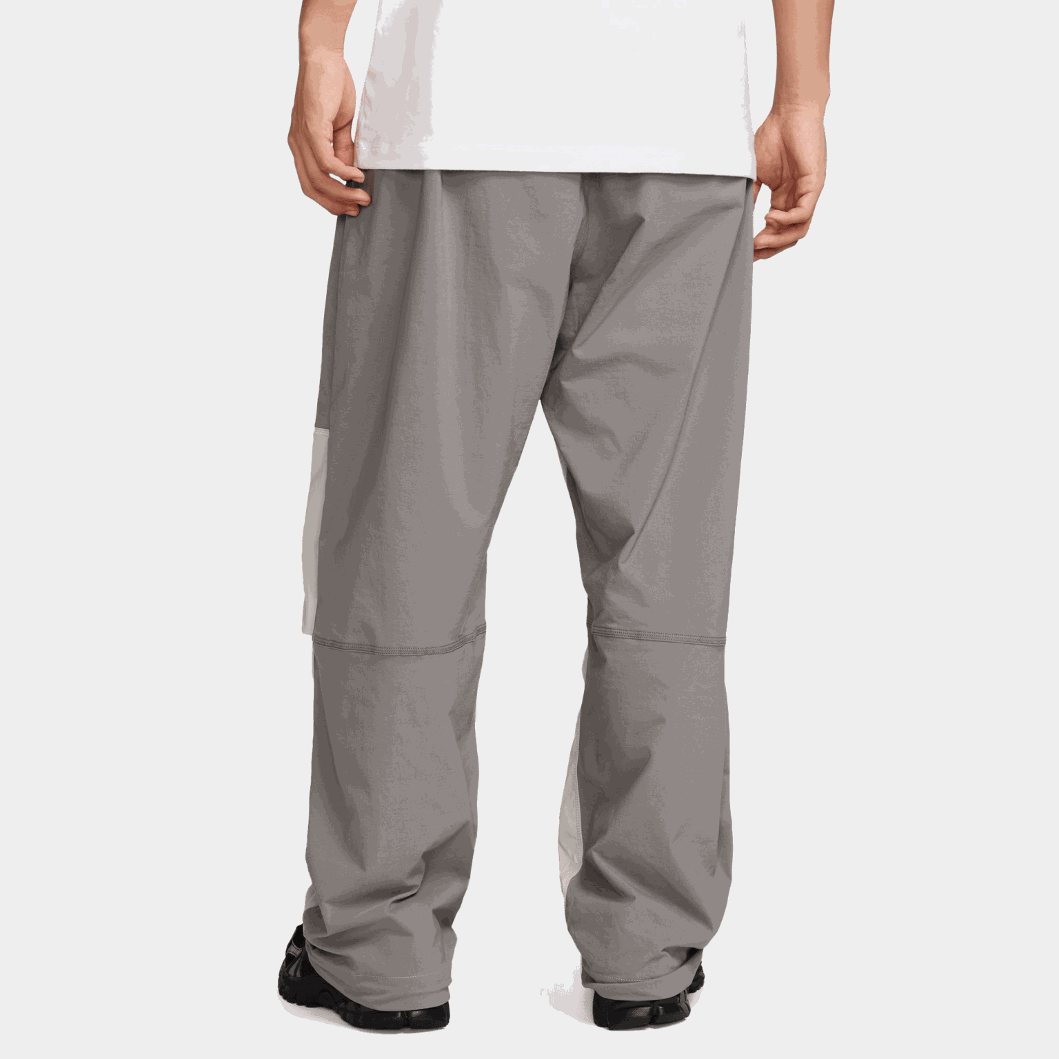 Tech Woven Oversized Trousers, bukse - full image 2