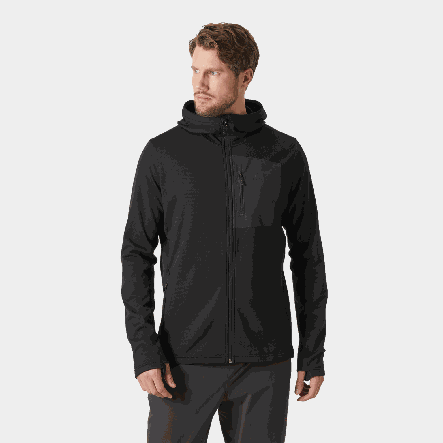Versalite Hooded Fleece Jacket, fleecejakke, herre - full image 1