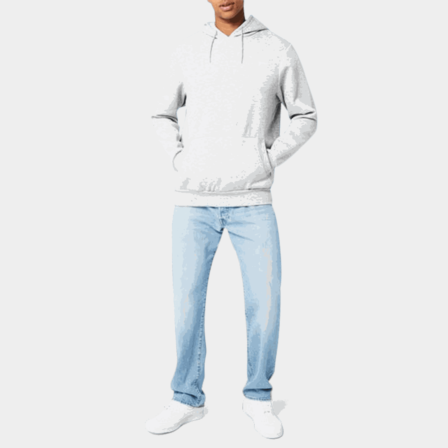 Overhead Fleece, hettegenser, herre - full image 2