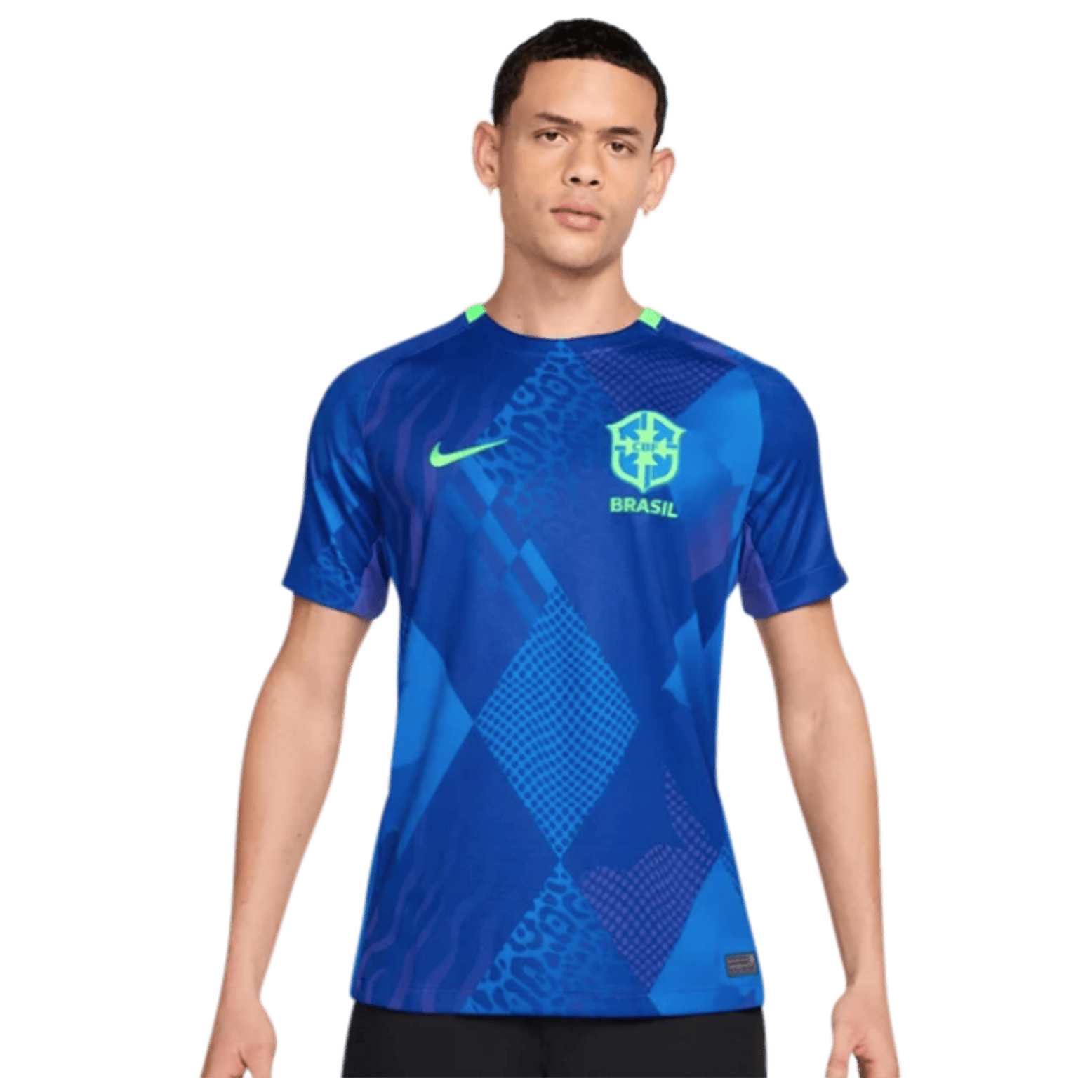 Nike Brazil Dri-FIT Stadium Jersey Short Sleeve Away, fotballdrakt, herre