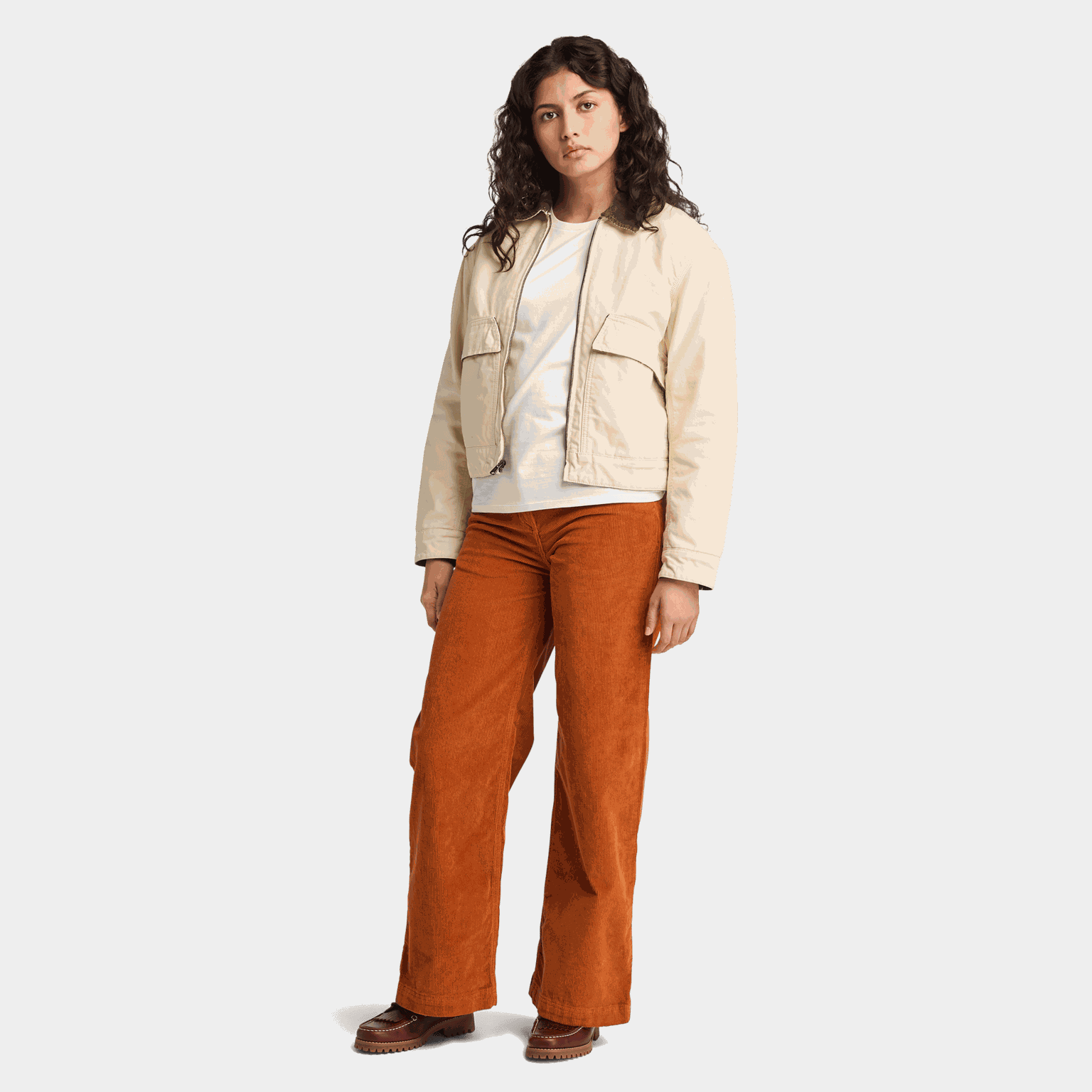 Corduroy Wl Pants, bukse, dame - full image 1