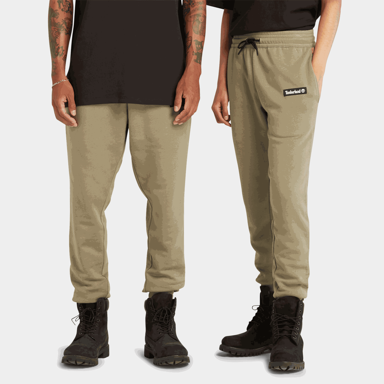 Woven Badge Sweatpants - full image 1