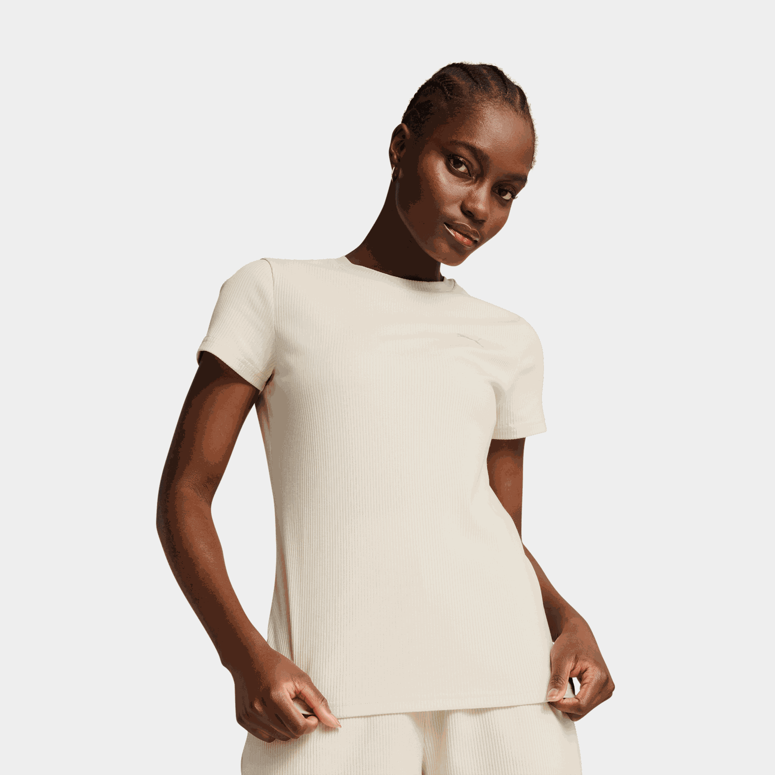 ESS ELEVATED Rib Tee, t-skjorte, dame - full image 1