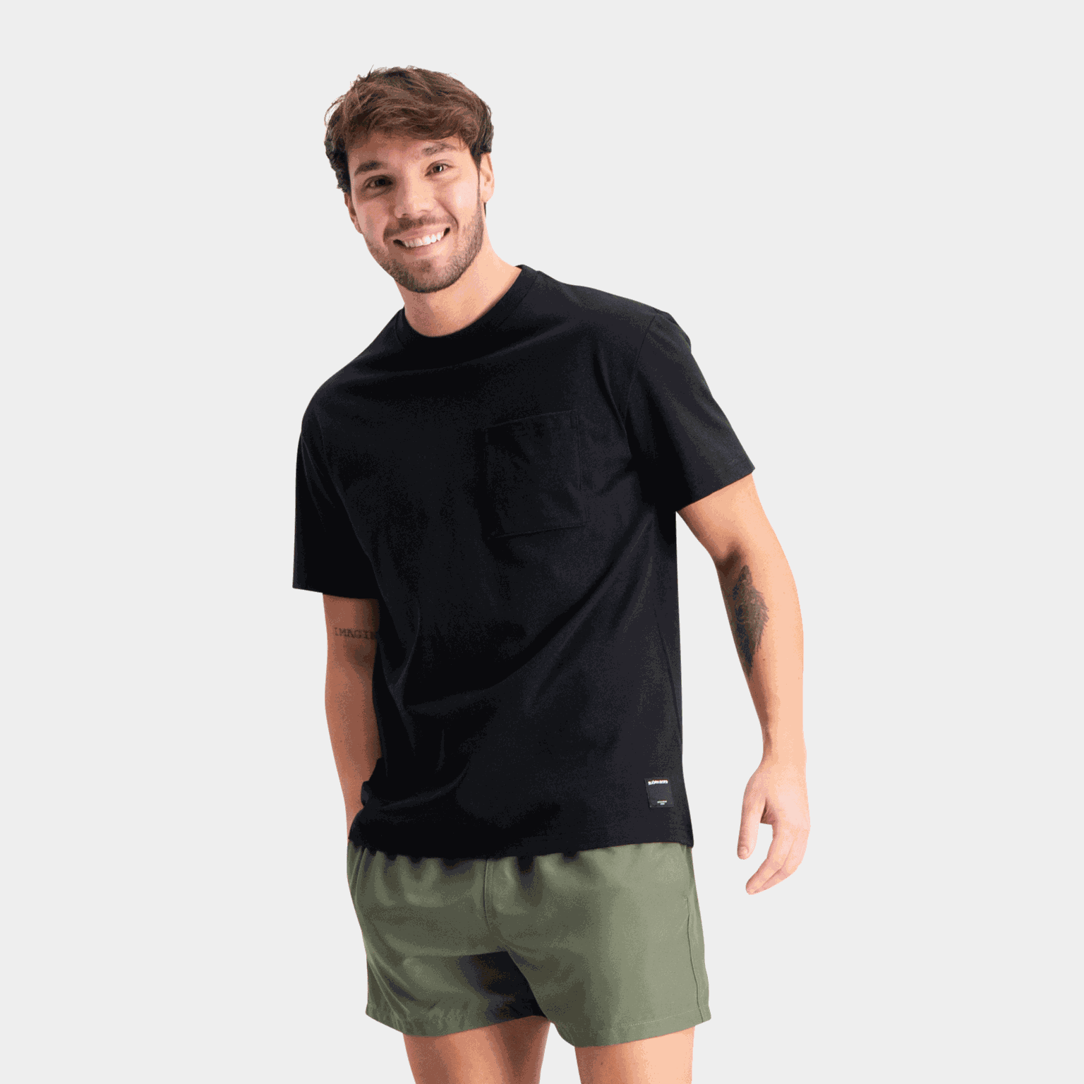 Borg Heavy T-Shirt, t-skjorte, herre - full image 1