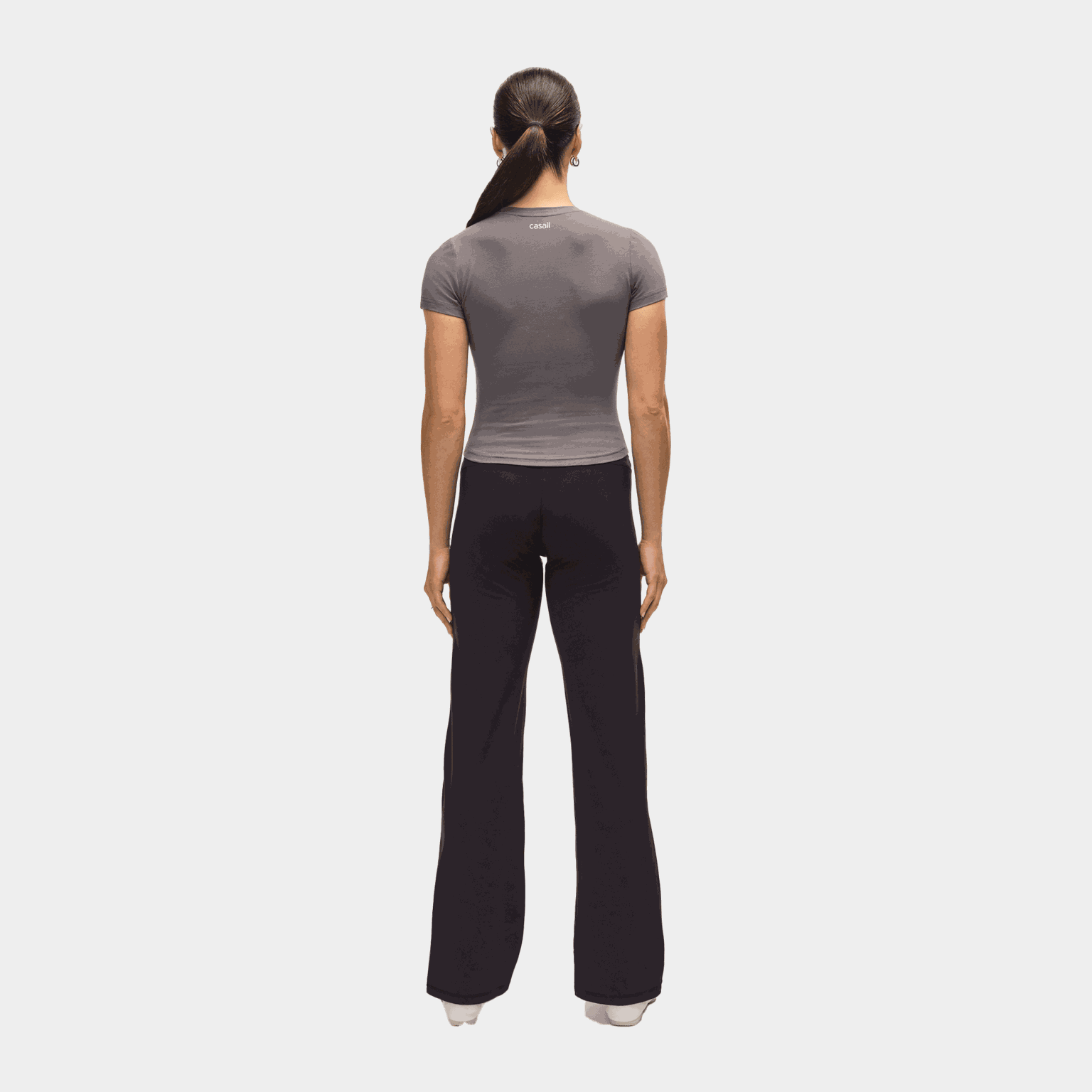 Jersey Straight Pant, treningsbukse, dame - full image 2