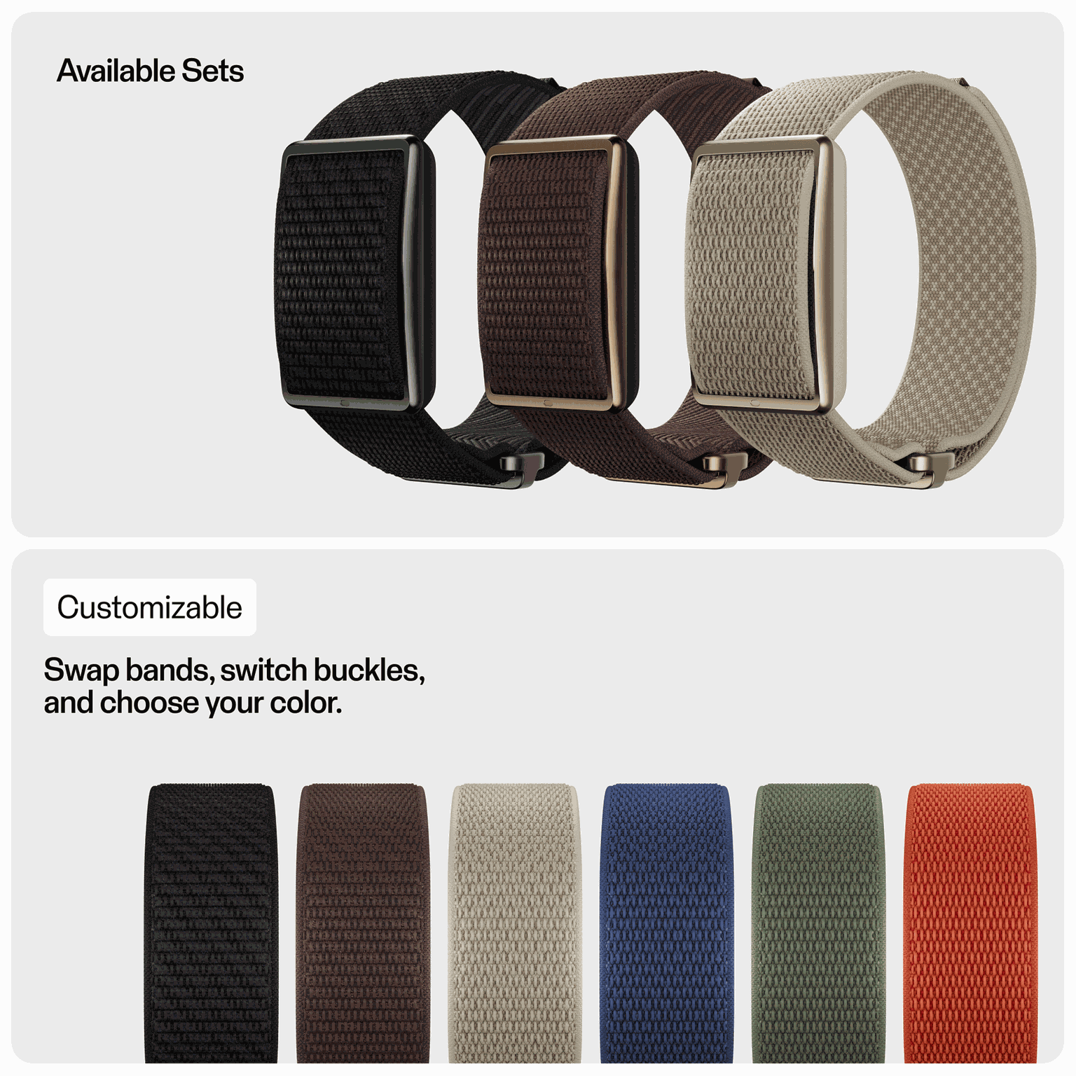 Wristband Loop Gen2 S-L, armbånd til aktivitetsmåler - full image 4