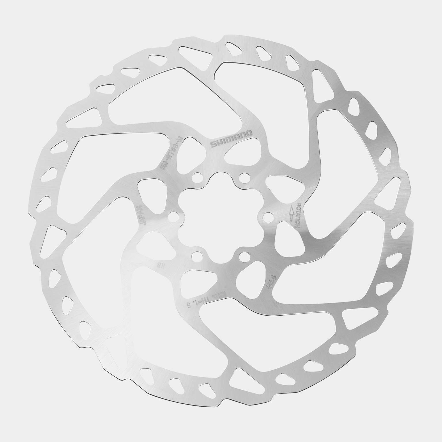 Brake disc 6-bolt 180mm SM-RT66 - full image 2
