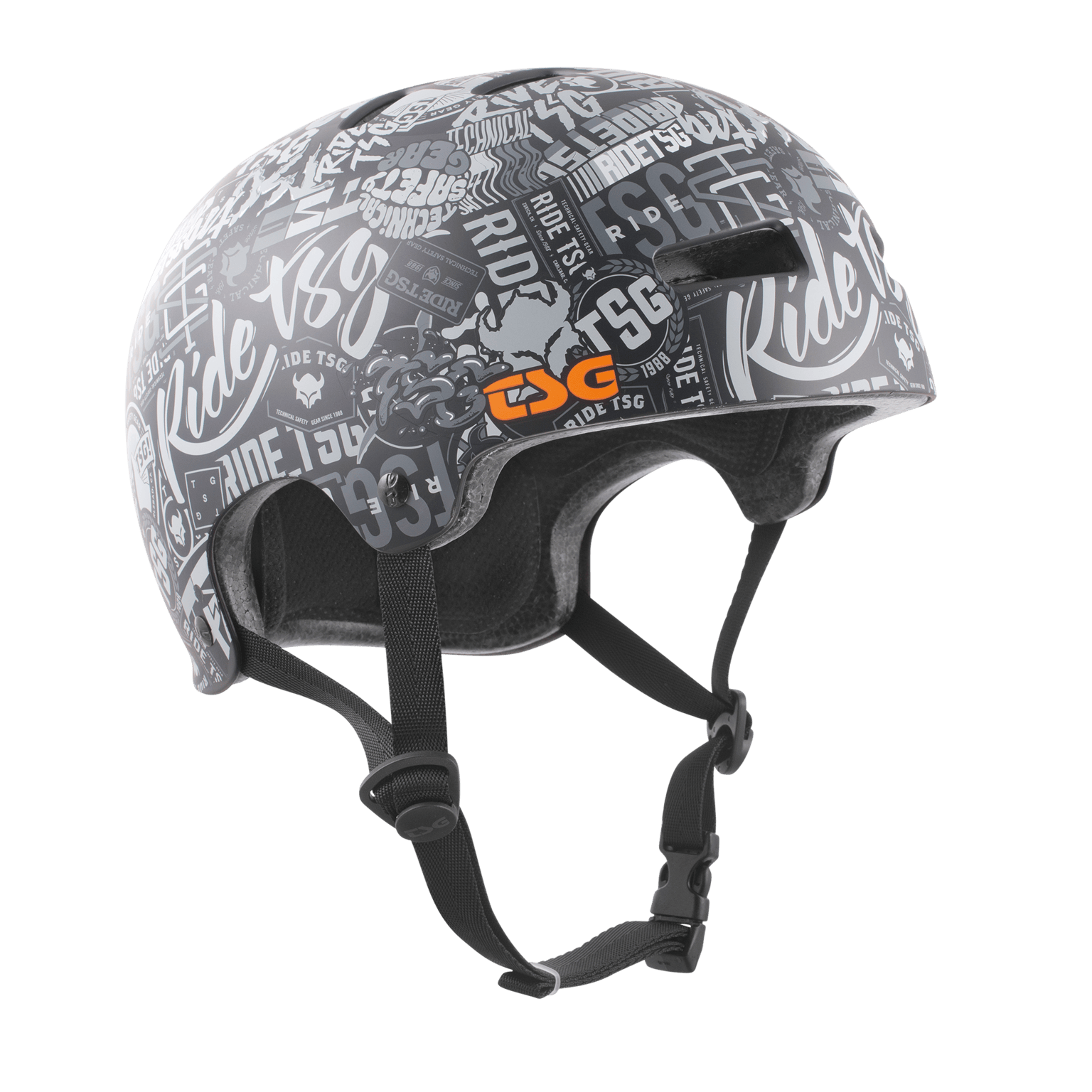 TSG Evolution Graphic Design, skate- og sykkelhjelm, unisex