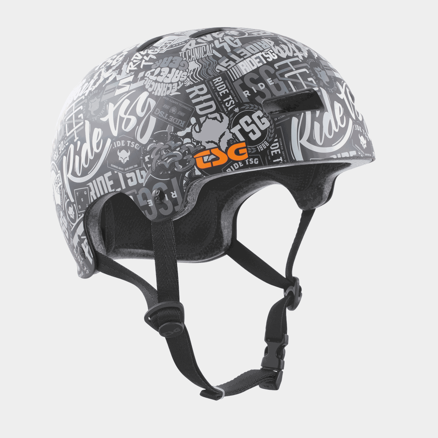 Evolution Graphic Design, skate- og sykkelhjelm, unisex - full image 1