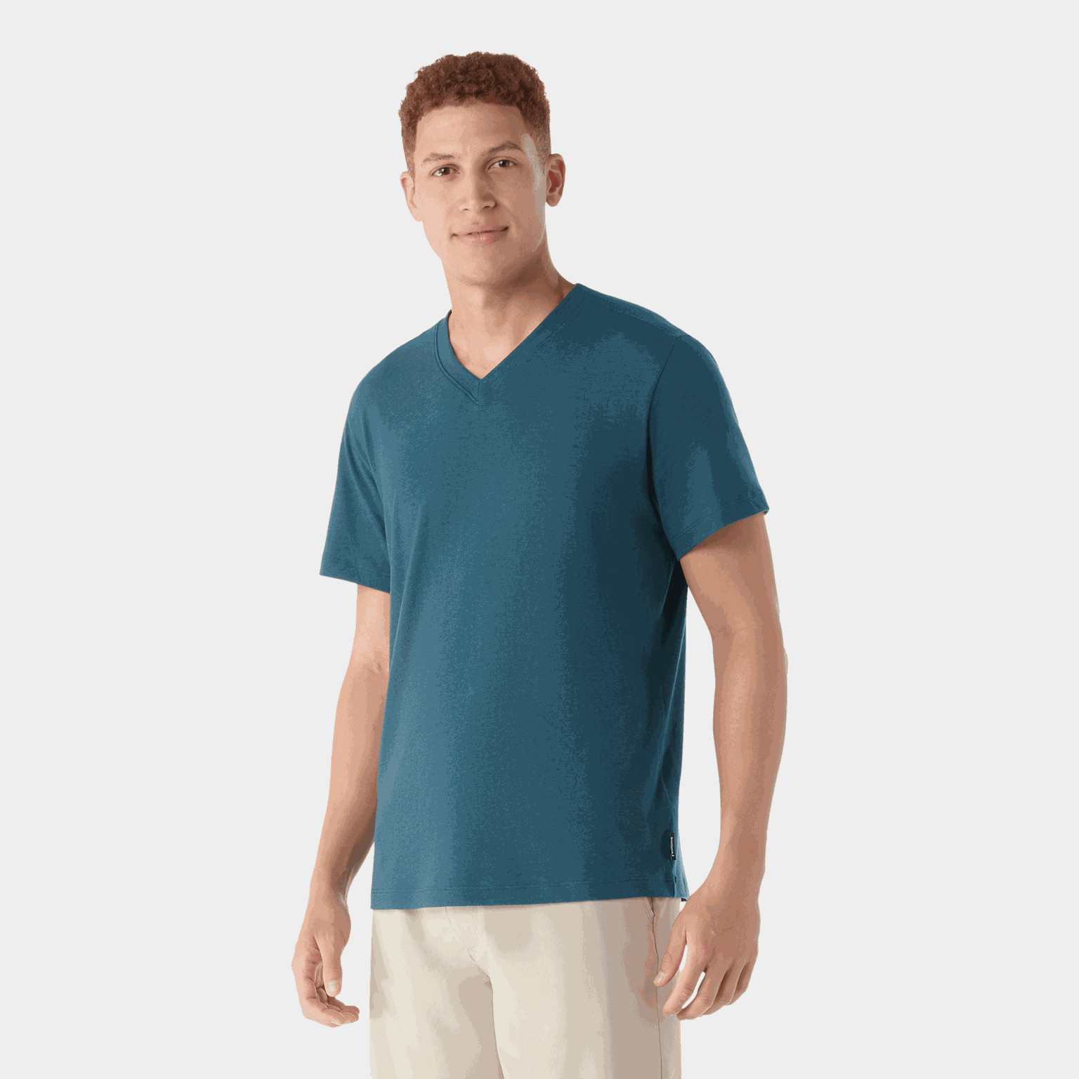 Perfect V-Neck Short Sleeve Tee Everyday - full image 1