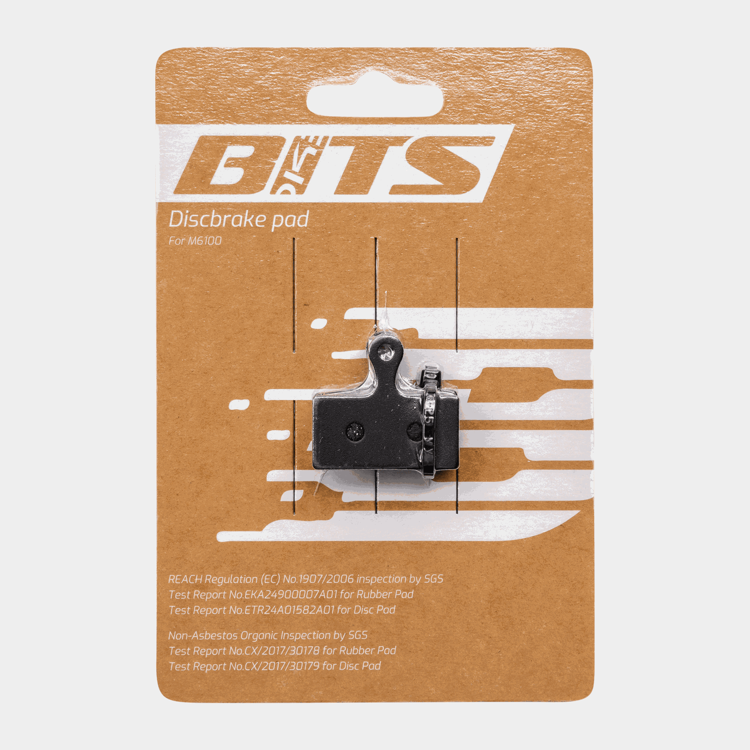 Discbrake pad for M8110, skivebremsekloss - full image 1