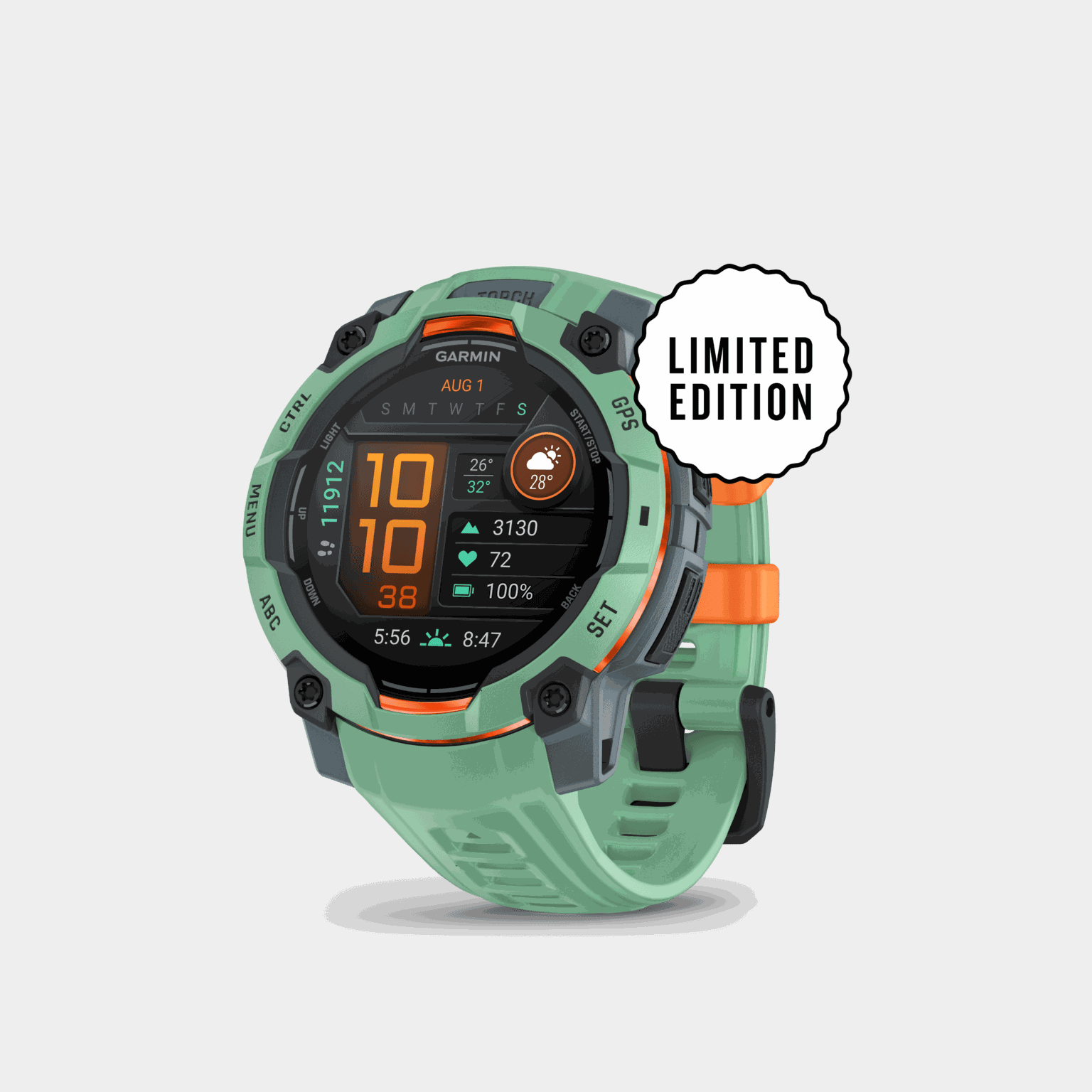 Instinct 3 AMOLED, 45 mm, smartklokke - full image 2