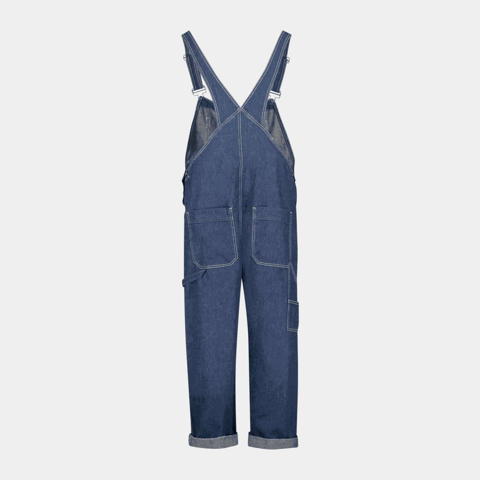 Stratham Cotton Hemp De, arbeidsbukse, unisex - full image 2