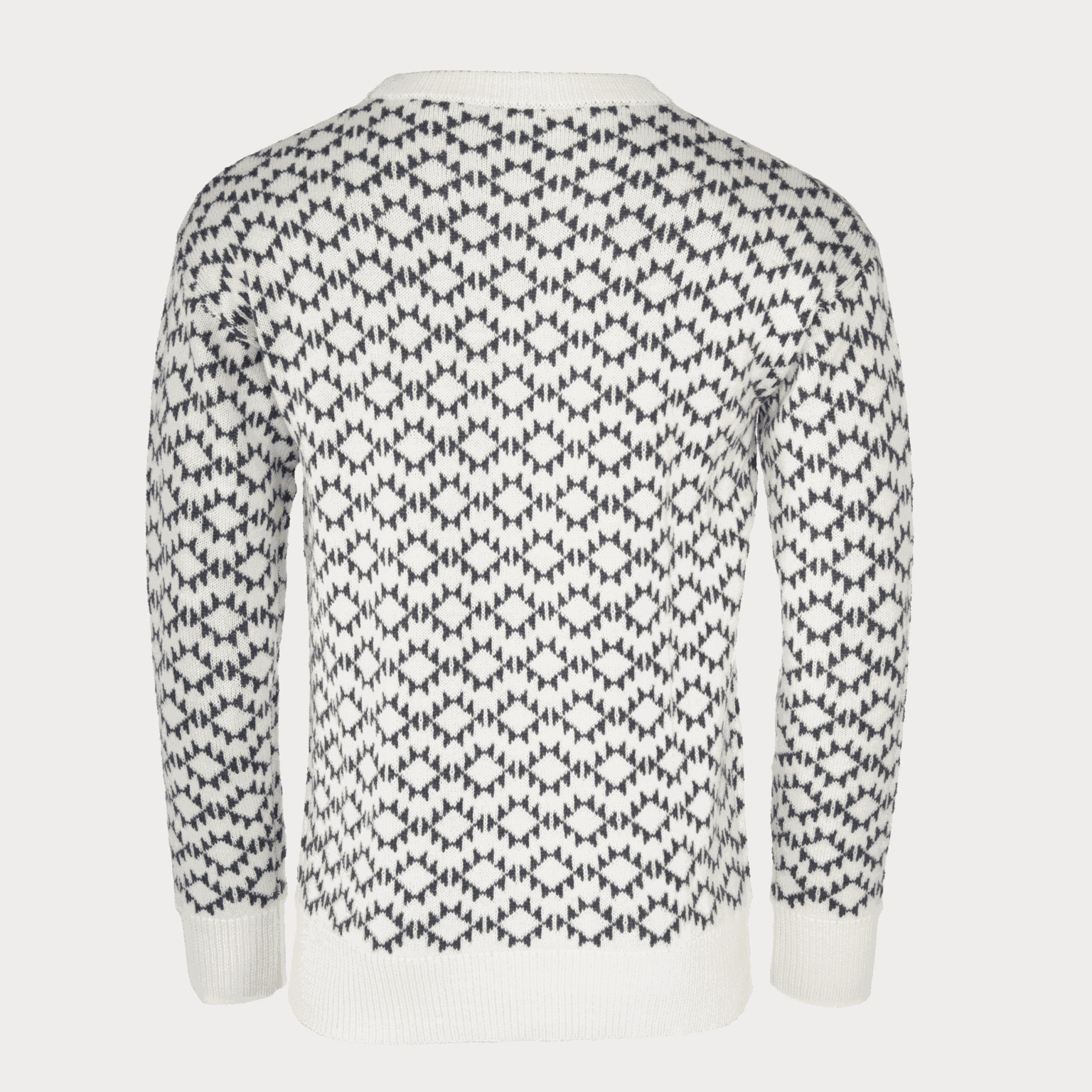 Jokkmokk Wool Solid Sweater, ullgenser - full image 2