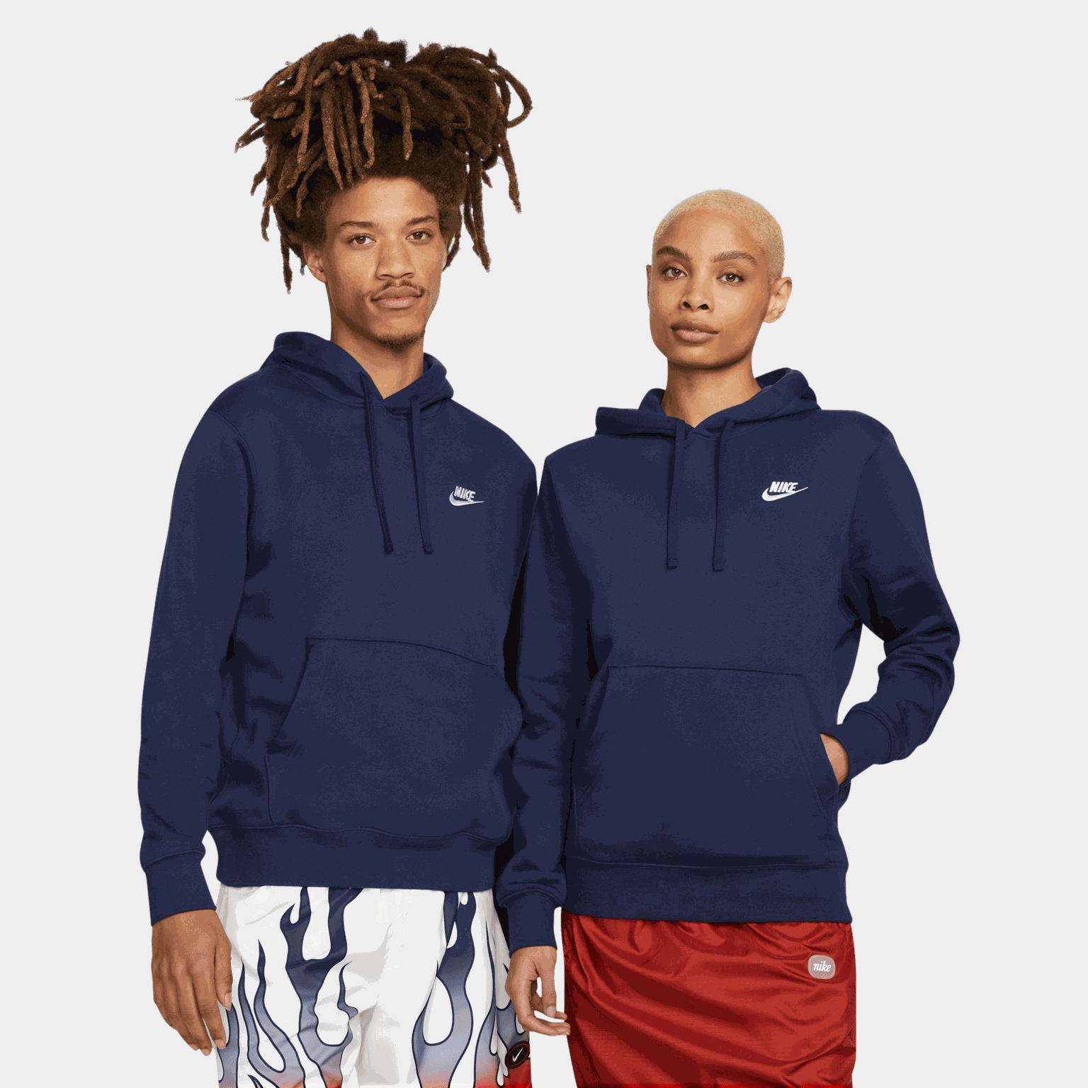 Club Pull-Over Fleece Hood, hettegenser, herre - full image 1