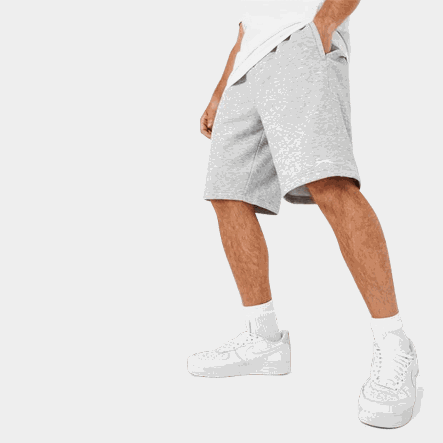 Fleece Short, short, herre - full image 1