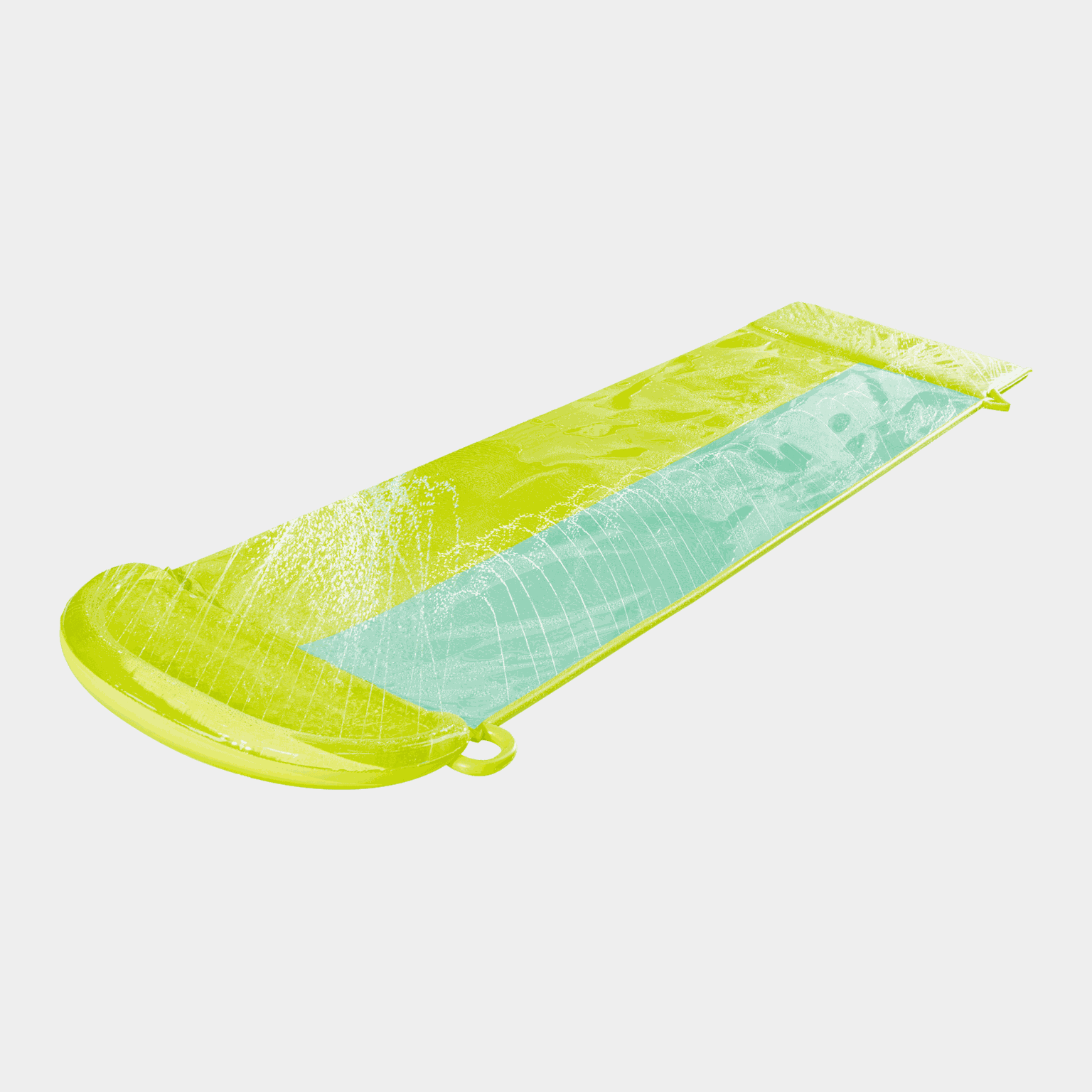 Double Fresh Lime 2-lane Water Slide, vannsklie - full image 1