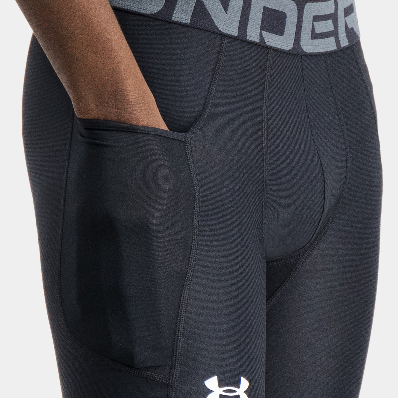 HeatGear® Armour Long Shorts, treningsshorts, herre - full image 4