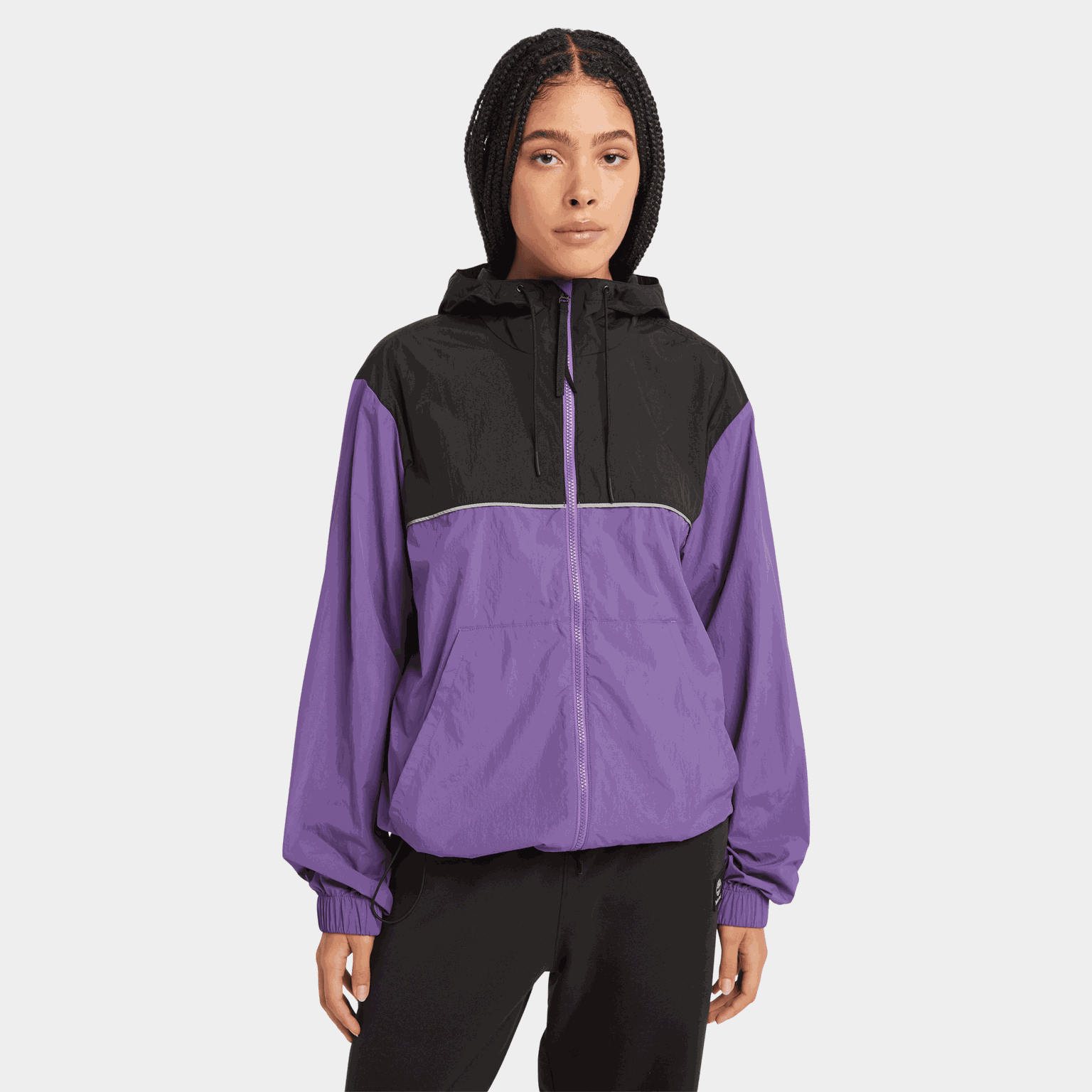 Windbreaker Full Zip Jacket, vindjakke, unisex - full image 2