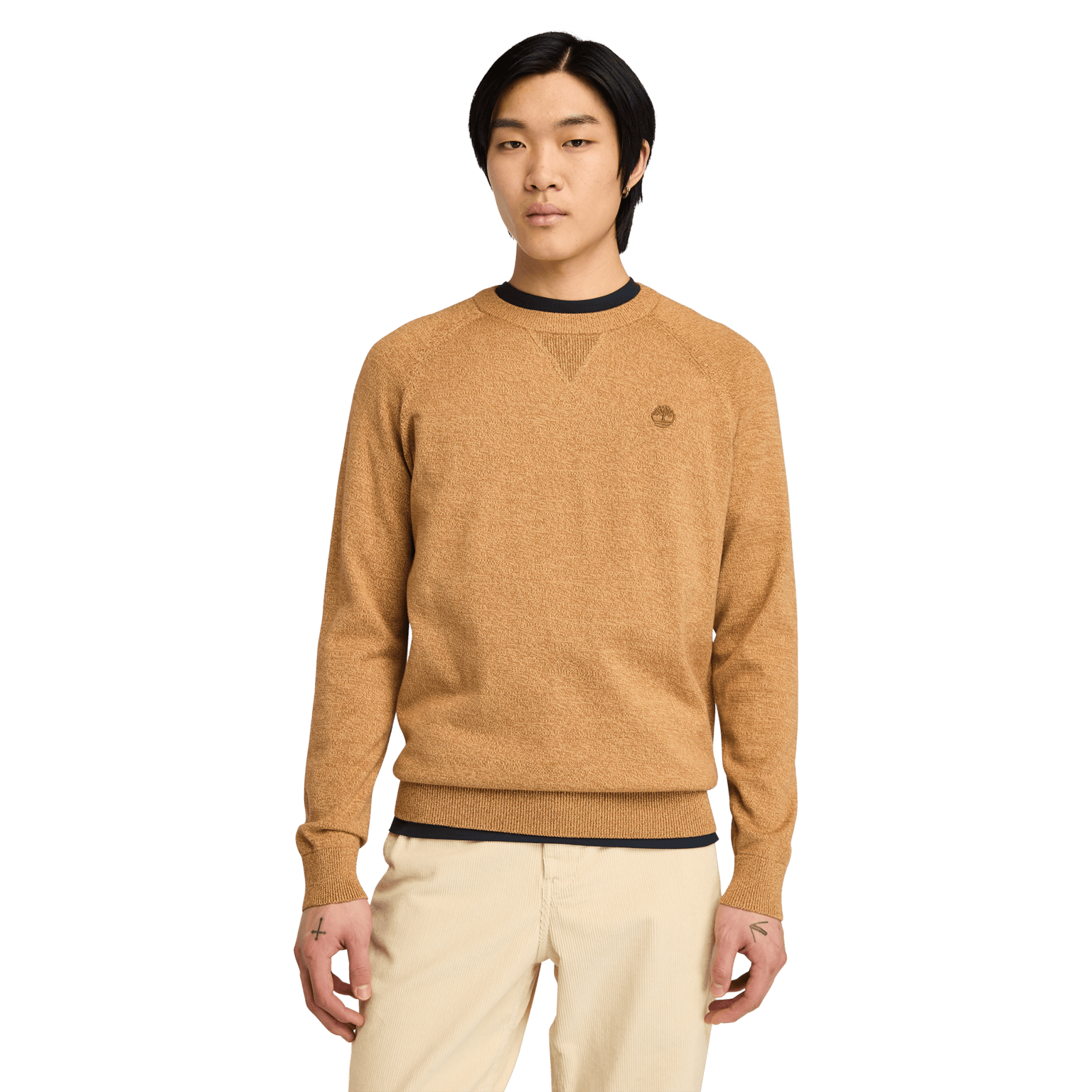Timberland Cotton Raglan Sleeve Cr