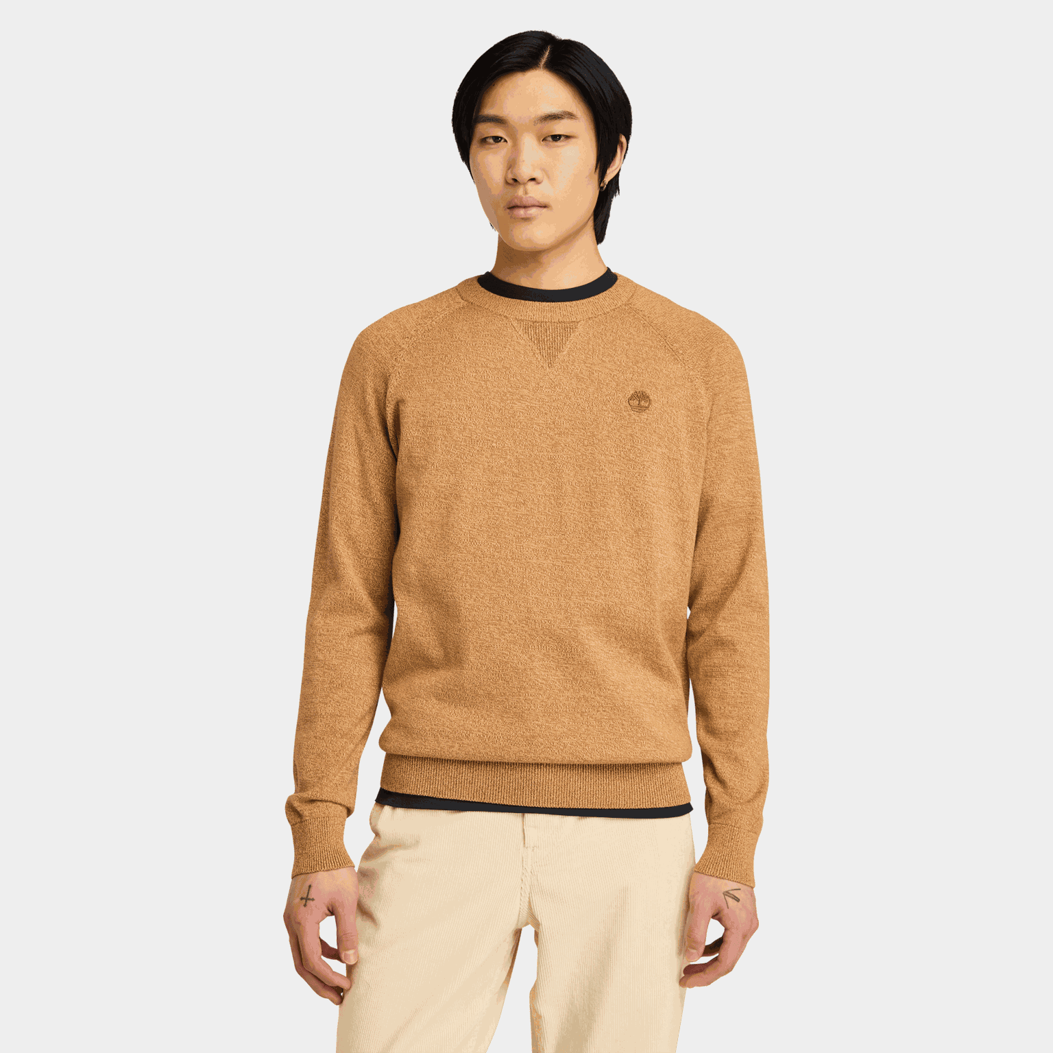 Cotton Raglan Sleeve Cr - full image 1