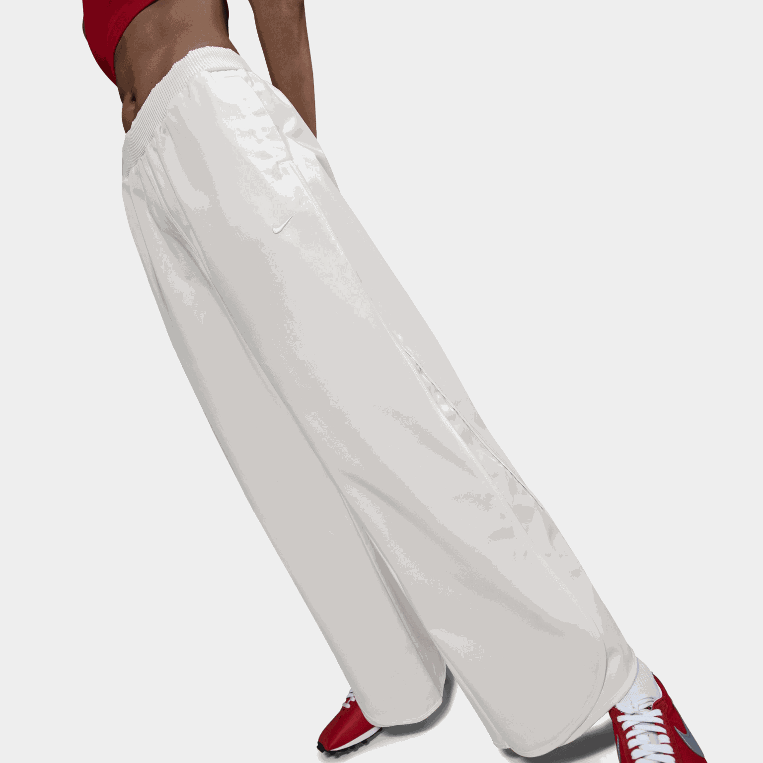Mid-Rise Twill Pants, bukse, dame - full image 1