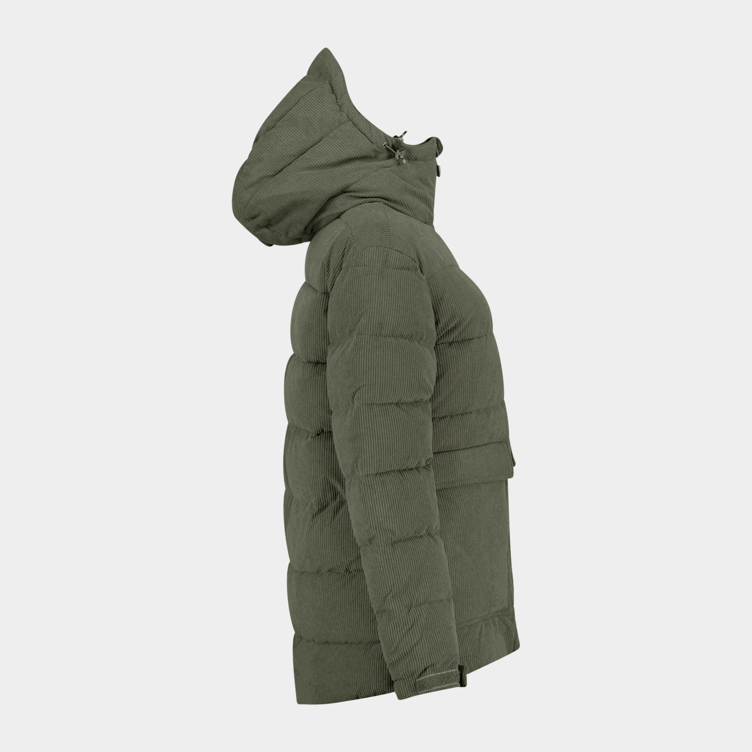 Tryvann Padded Cord Jacket jakke, dame - full image 2