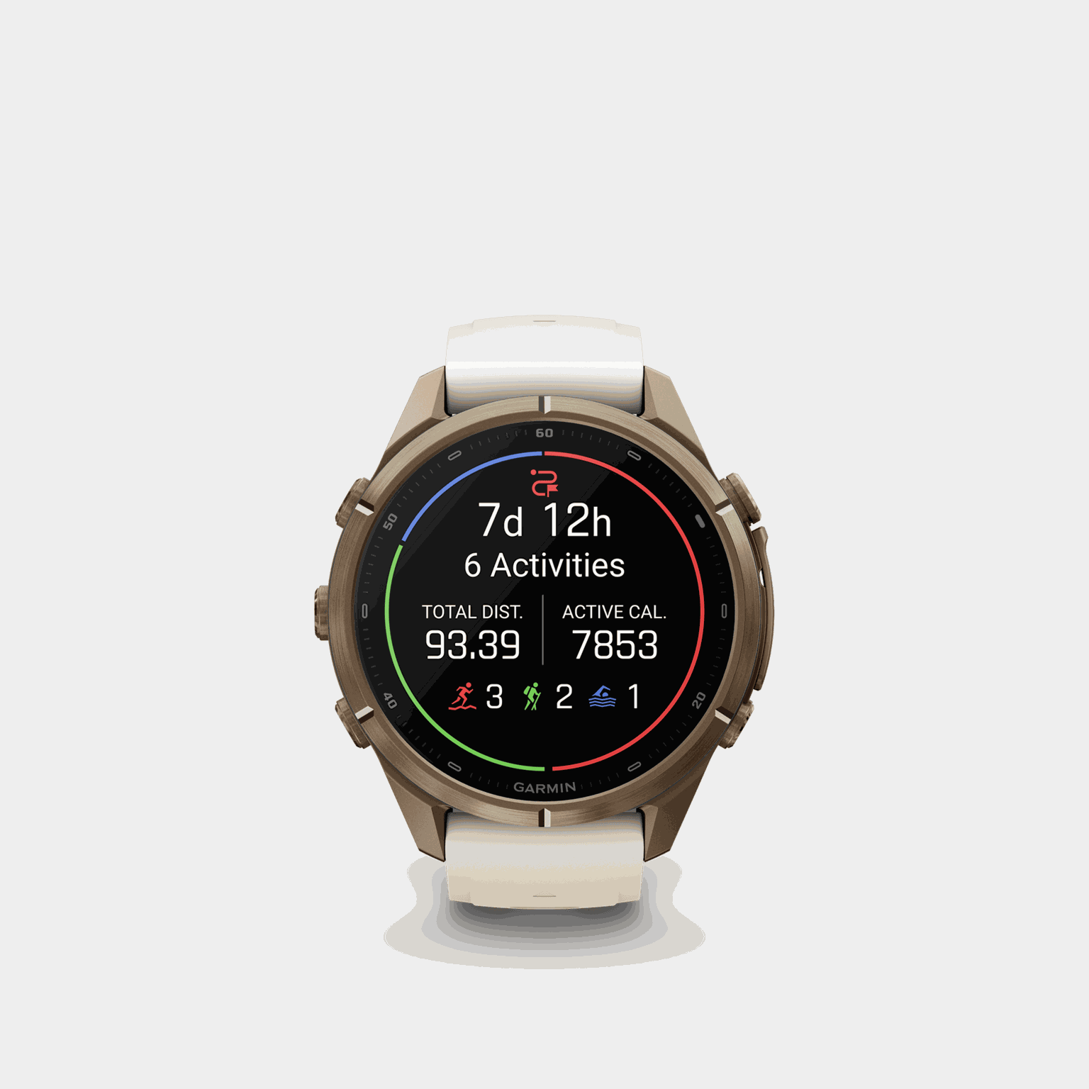 fenix 9 Pro 43mm Titanium, smartklokke - full image 2