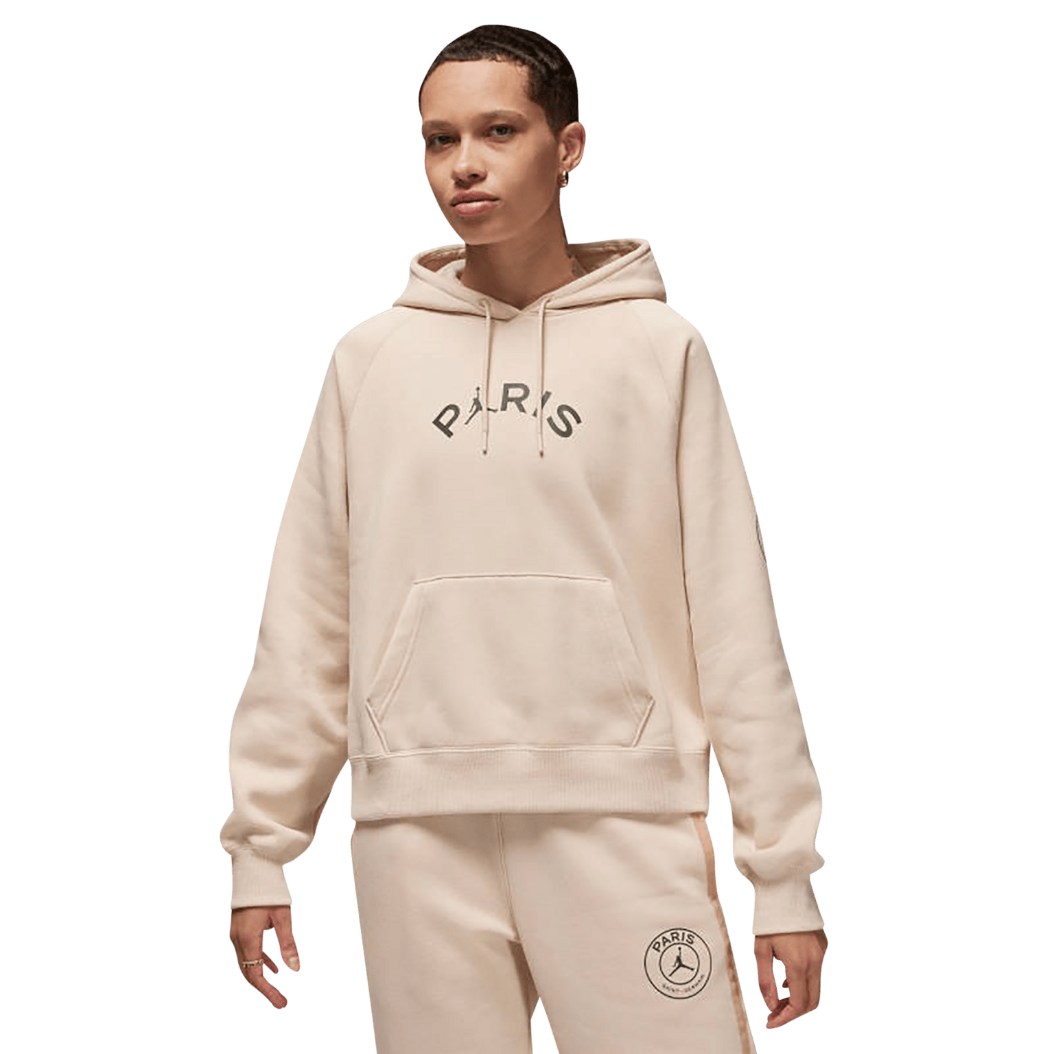 Nike Paris Saint-Germain Brooklyn Fleece Pullover Hoodie, hettegenser, dame