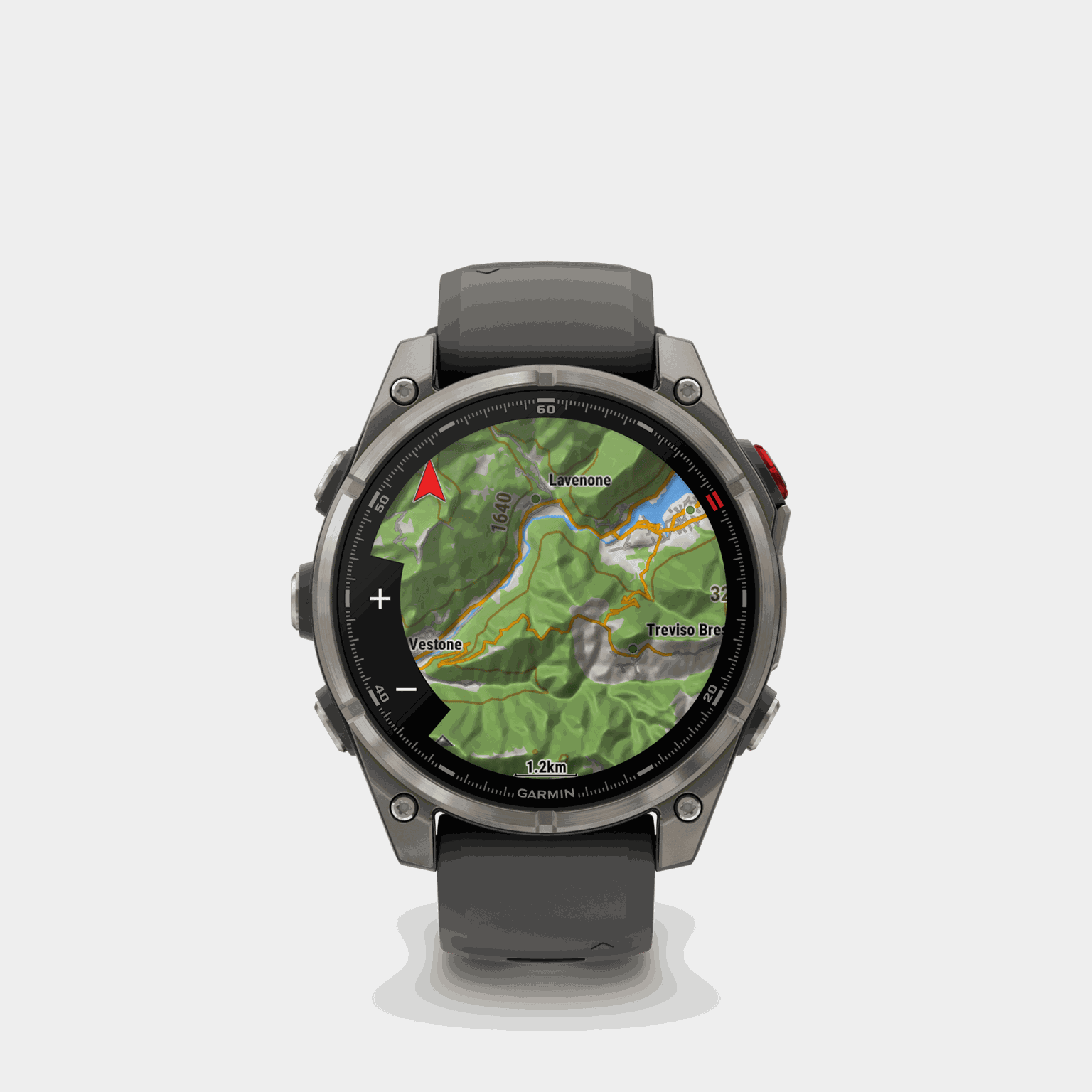 fenix 8 Pro 47mm, LTE, Saph, Ti, Graphite, EMEA, multisportklokke, smartklokke - full image 1