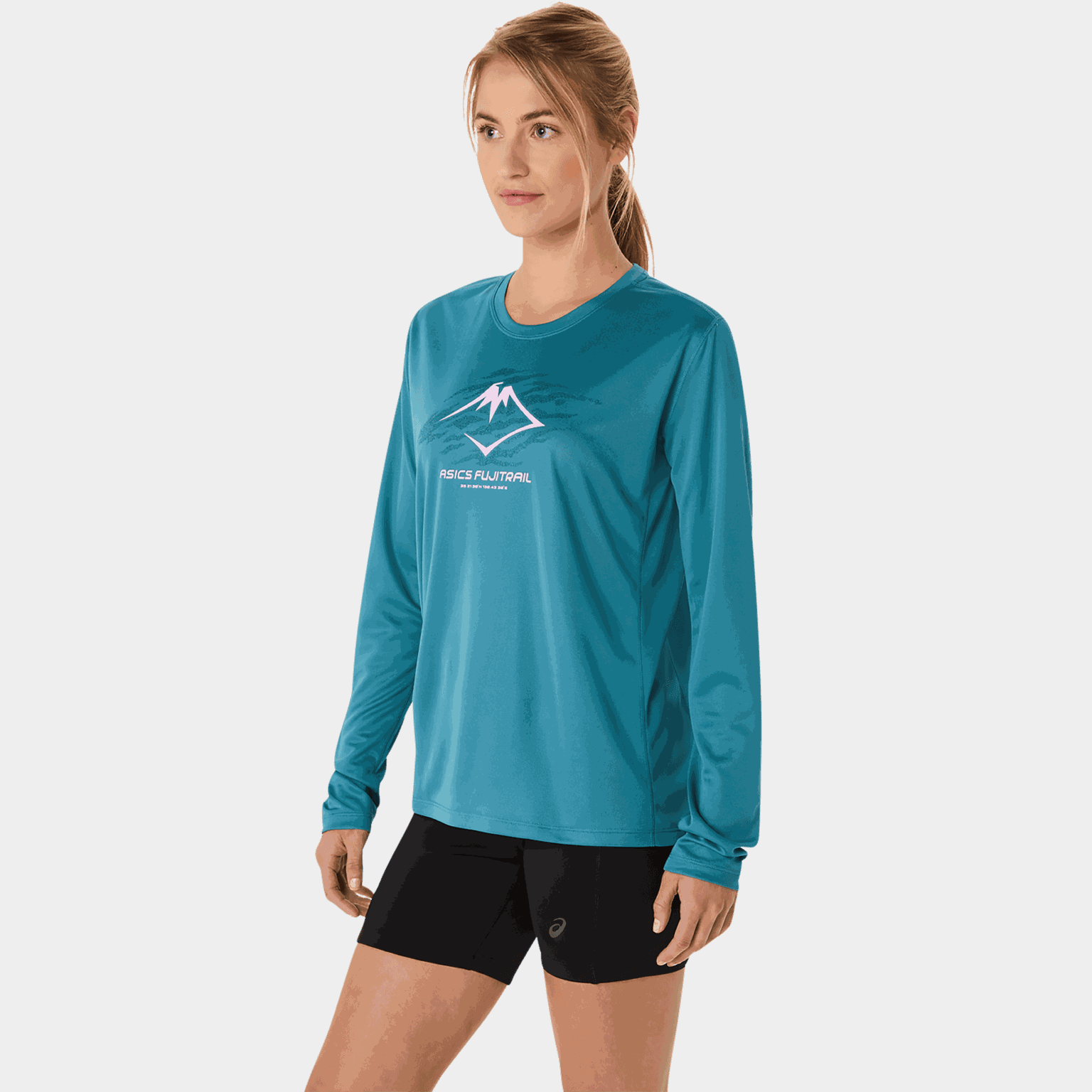 Fujitrail Logo Long Sleeve Top, treningsgenser, dame - full image 2