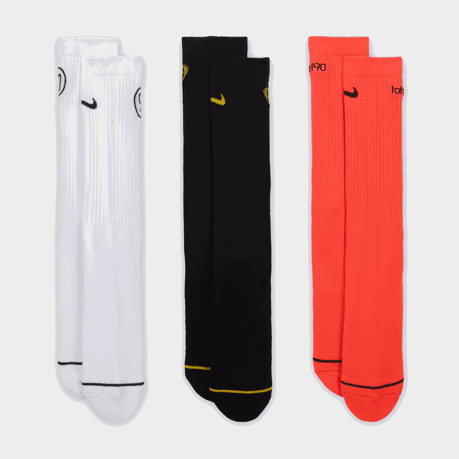 Total 90 Everyday Cushioned Crew Socks, sokker, unisex - full image 3