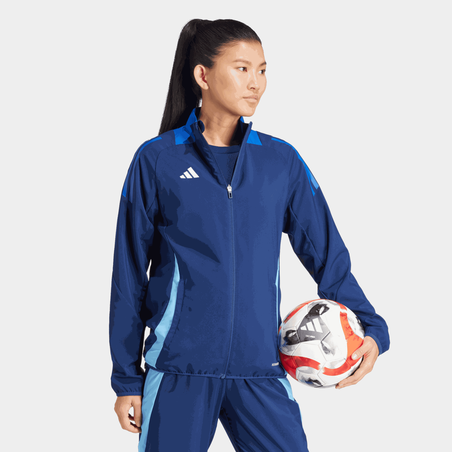Tiro 24 Competition Presentation Jacket, treningsjakke, dame - full image 1