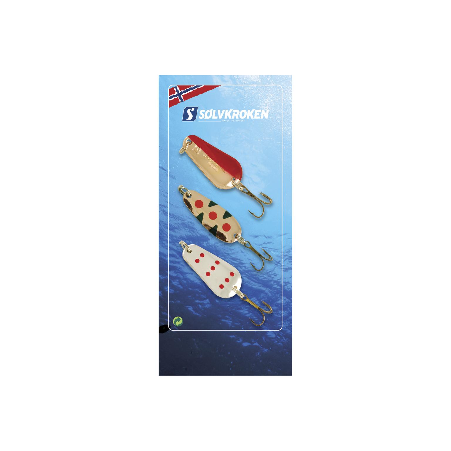 Sluksett ørret 3 pk 7/12g - full image 1