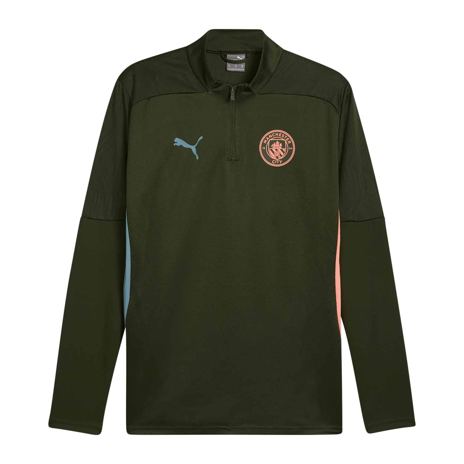 Puma Manchester City Training 1/4 Zip Top, fotballgenser, herre
