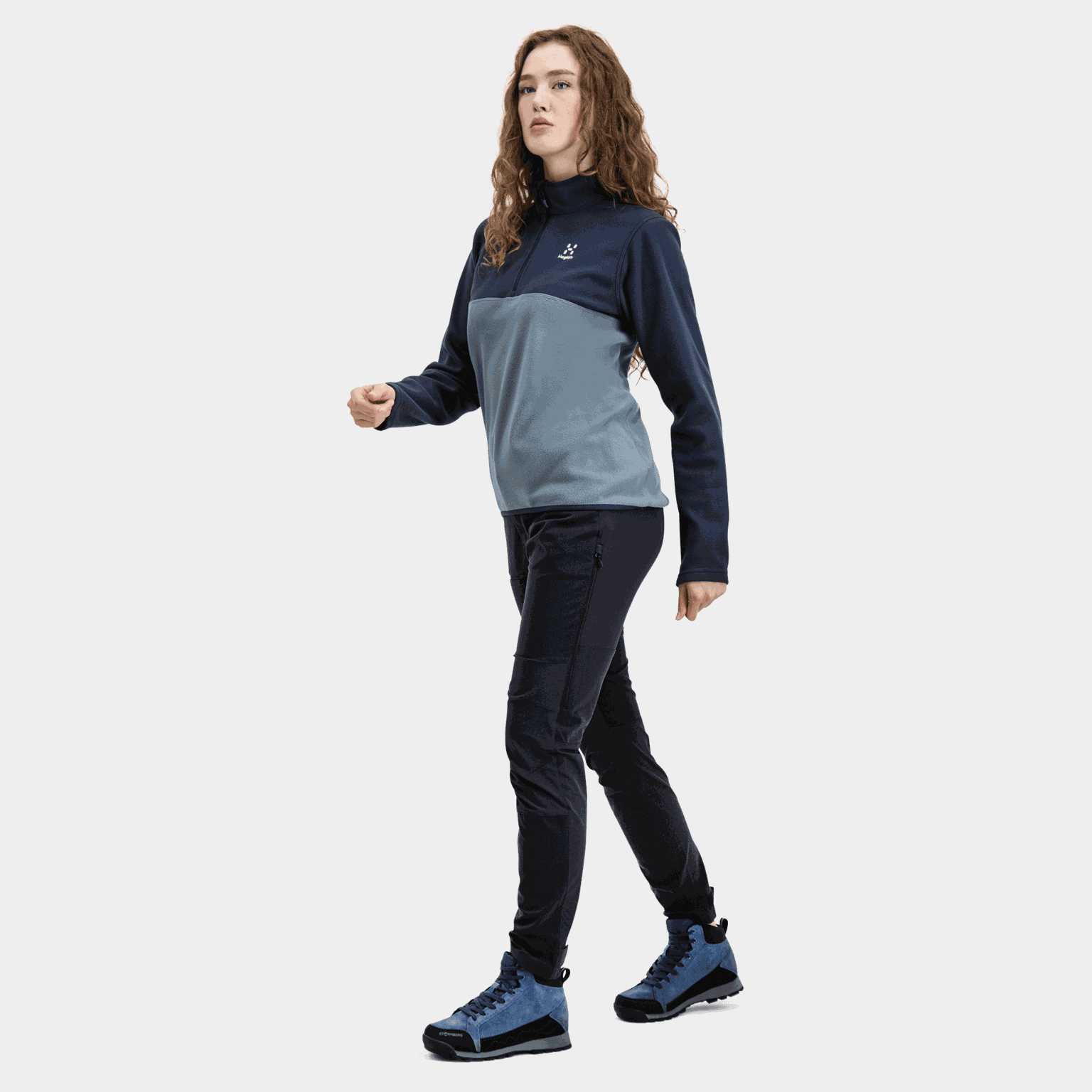 Zircon Slim Pant, softshellbukse, turbukse, dame - full image 4