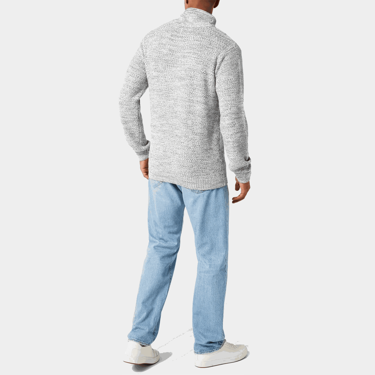 Cowl Neck Jumper, genser, herre - full image 3