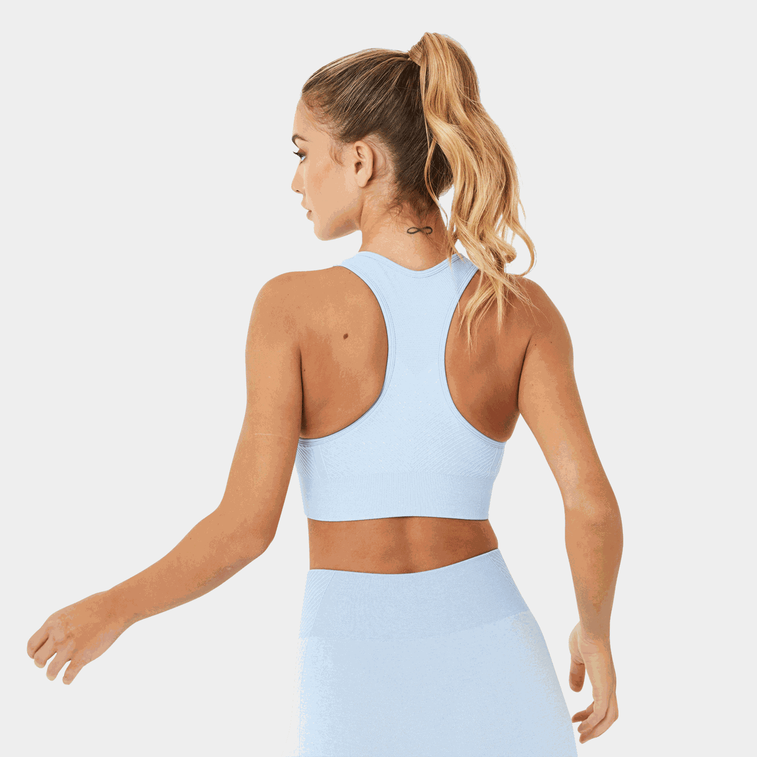 Seamless Crop Bra, sports-BH, dame - full image 3