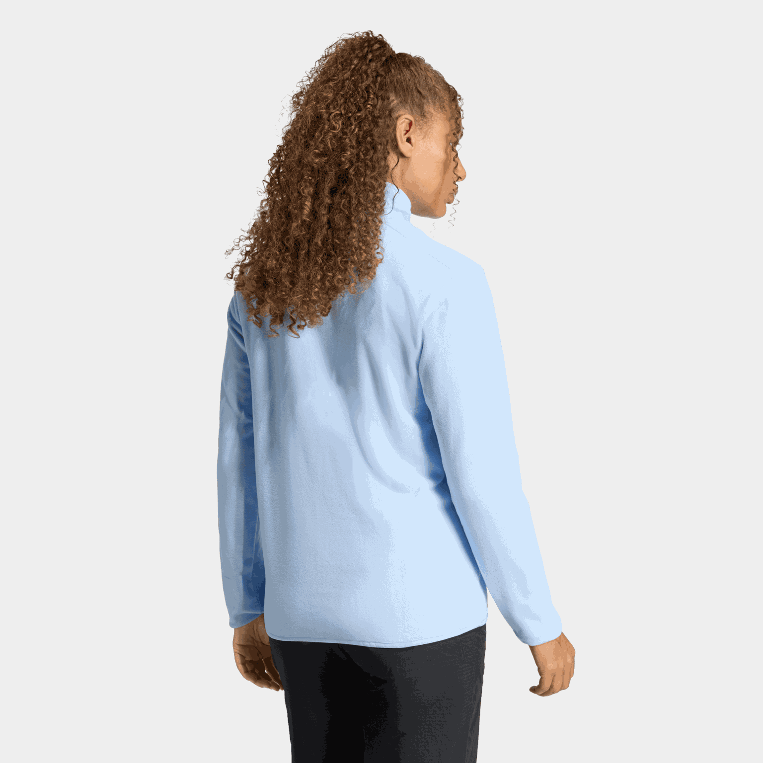 Multi Essentials 1/2 Zip Fleece Jacket, fleecegenser, dame - full image 3