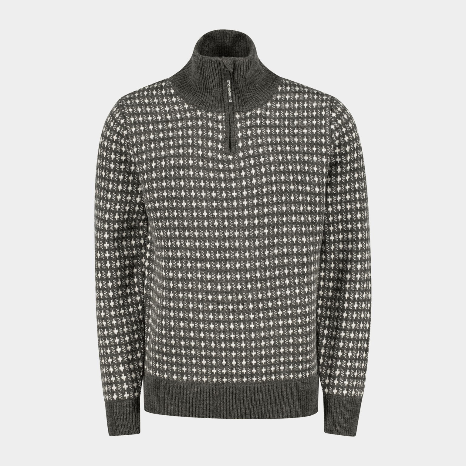Nordishavet Wool Zip Sweater, ullgenser - full image 1