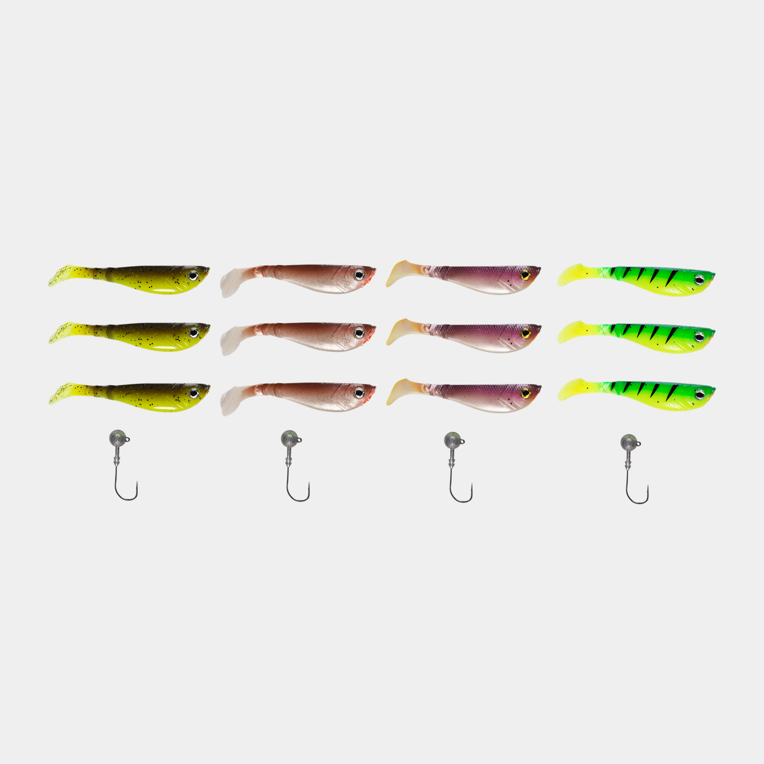 Pulse Shad Box 11cm Incl. Jigheads, jiggsett - full image 1